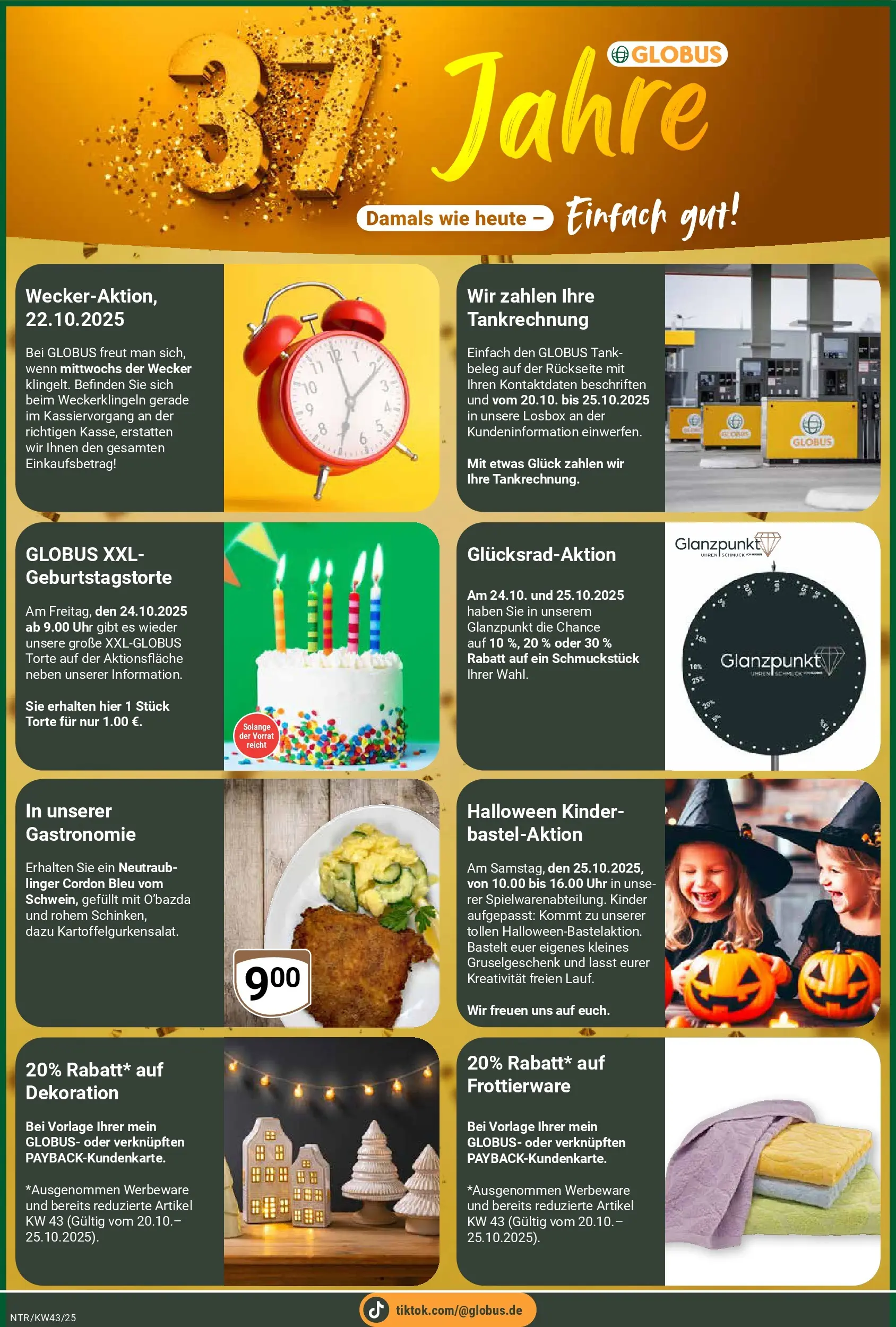 Globus prospekt Neutraubling	 (ab 19.10.2025) » Angebote online | Seite: 19 | Produkte: Uhr, Wecker