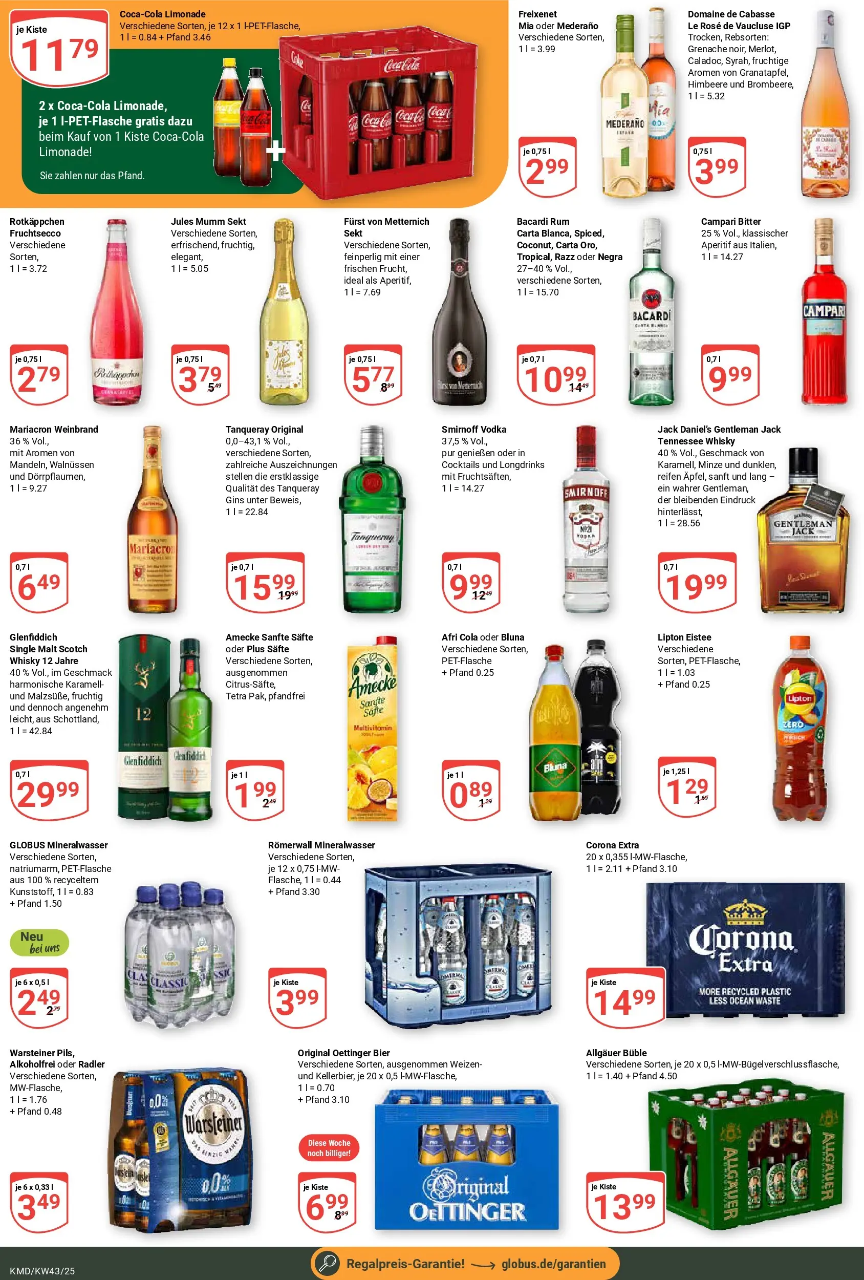 Globus prospekt Köln	 (ab 20.10.2025) » Angebote online | Seite: 3 | Produkte: Freixenet, Limonade, Jules mumm, Rotkäppchen