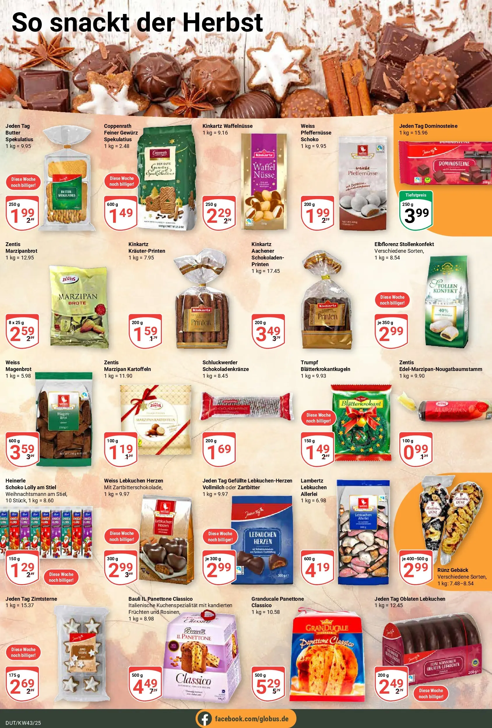 Globus prospekt Wetzlar-Dutenhofen	 (ab 19.10.2025) » Angebote online | Seite: 17 | Produkte: Butter, Kartoffeln, Nüsse