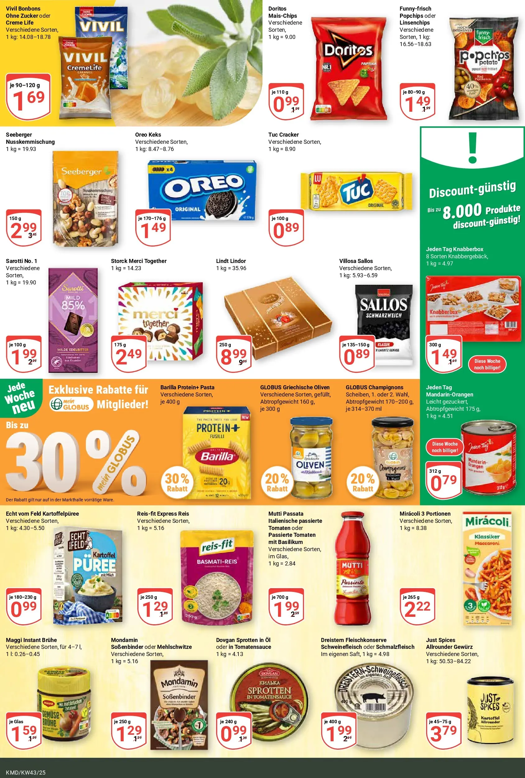 Globus prospekt Köln	 (ab 20.10.2025) » Angebote online | Seite: 16 | Produkte: Maggi, Box, Tomaten, Champignons