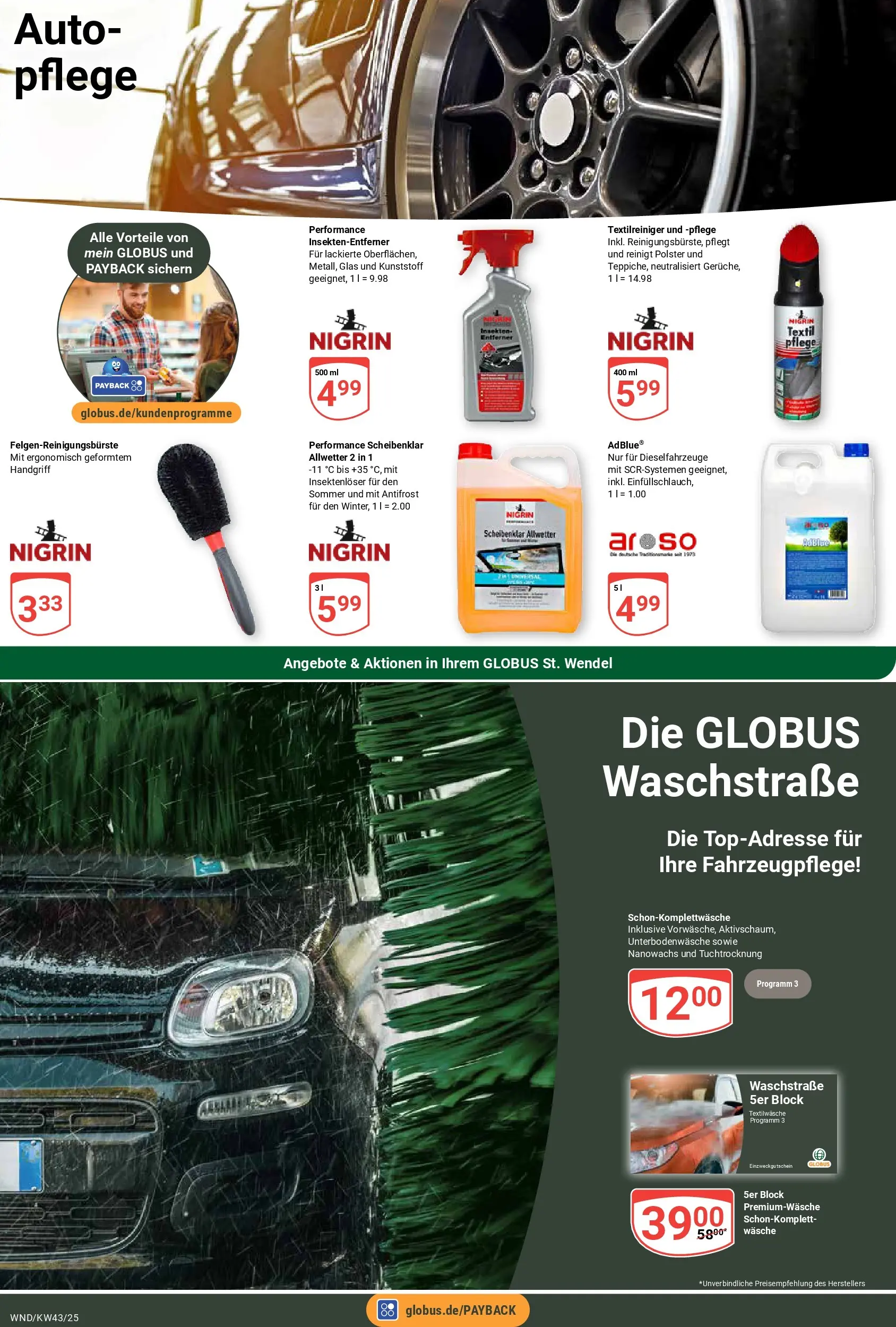 Globus prospekt St. Wendel	 (ab 19.10.2025) » Angebote online | Seite: 27
