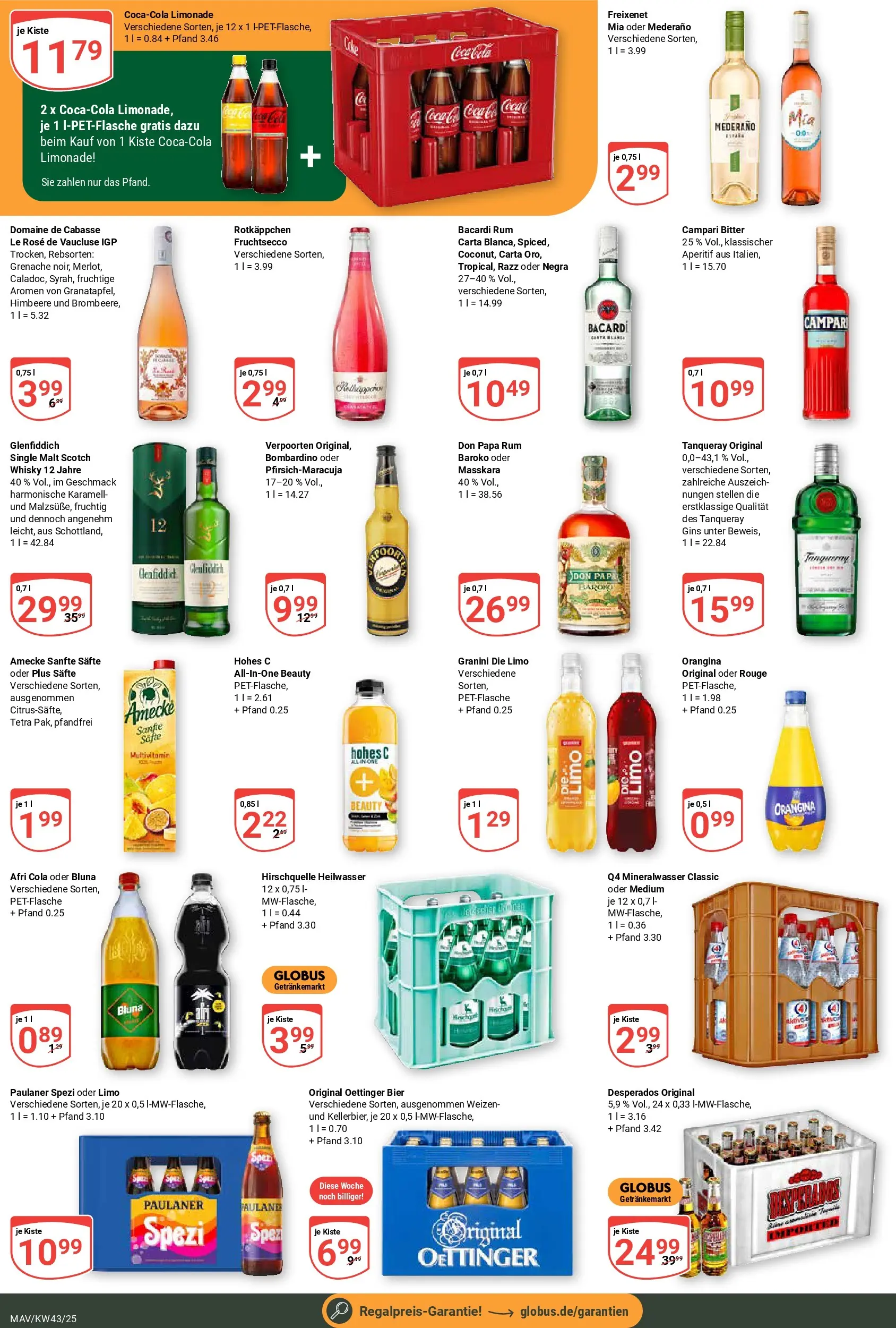 Globus prospekt Mannheim	 (ab 19.10.2025) » Angebote online | Seite: 3