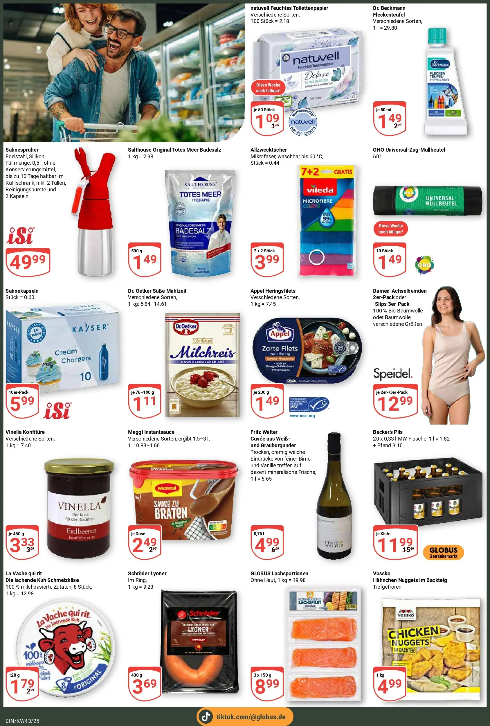 Globus prospekt Homburg-Einöd	 (ab 19.10.2025) » Angebote online | Seite: 2 | Produkte: Hahnchen, Maggi, Birne, Feuchtes Toilettenpapier