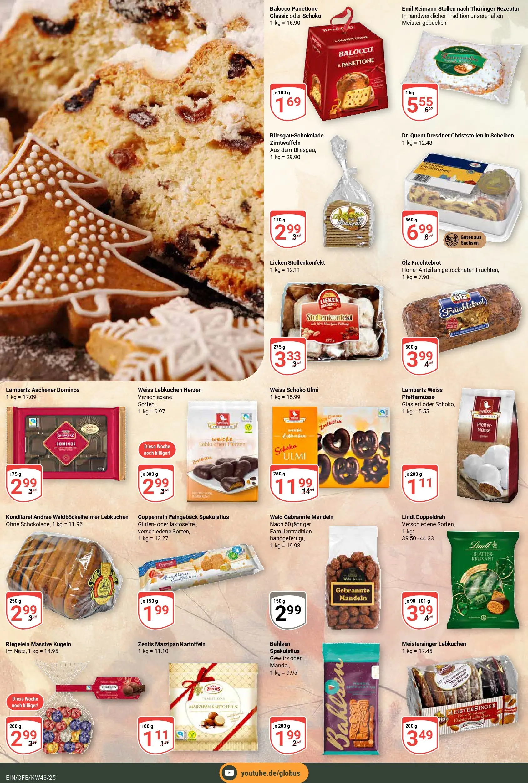 Globus prospekt Homburg-Einöd	 (ab 19.10.2025) » Angebote online | Seite: 17 | Produkte: Mandeln, Kartoffeln, Pfeffer, Nüsse