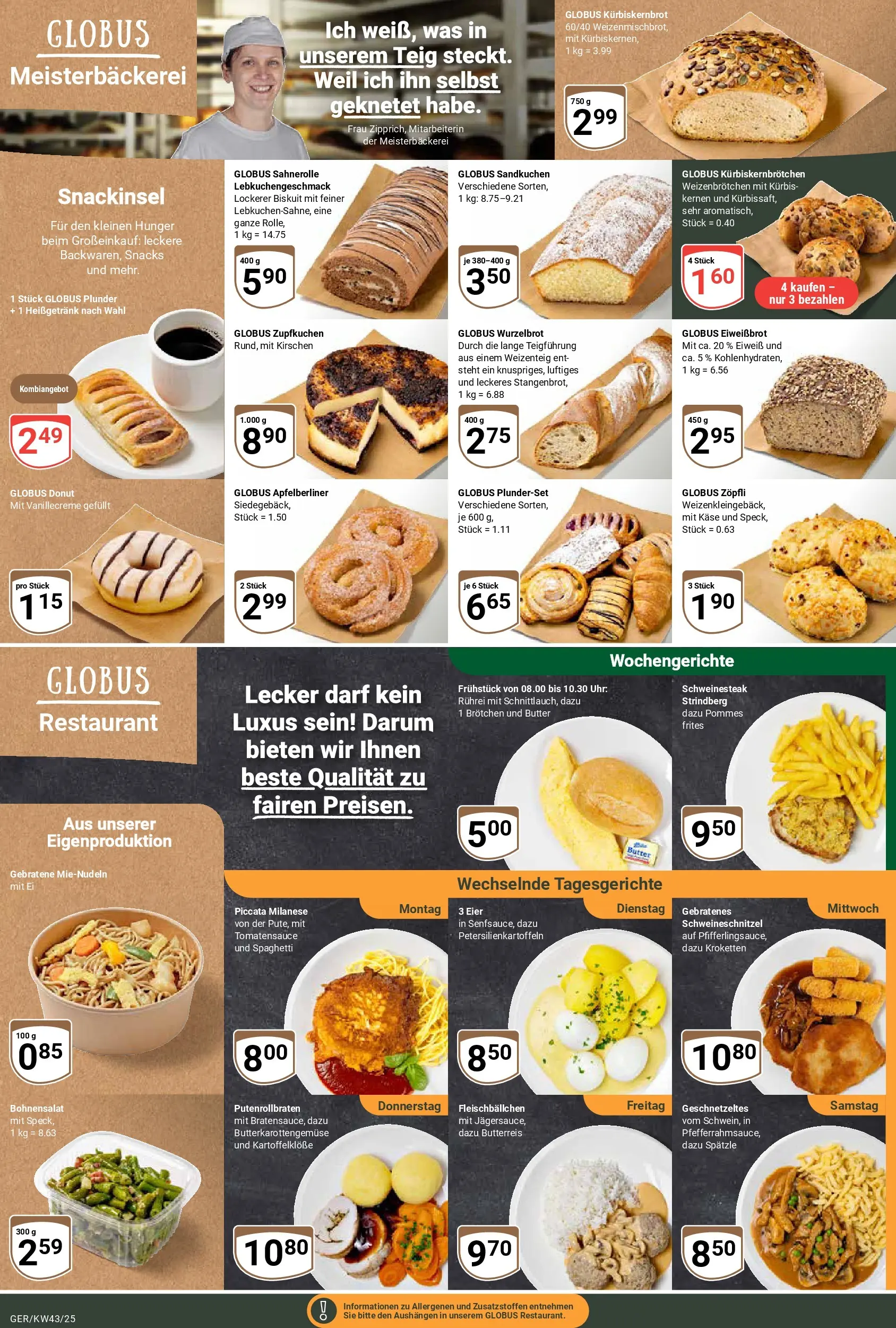 Globus prospekt Gera	 (ab 19.10.2025) » Angebote online | Seite: 12 | Produkte: Käse, Eier, Pommes frites, Kirschen