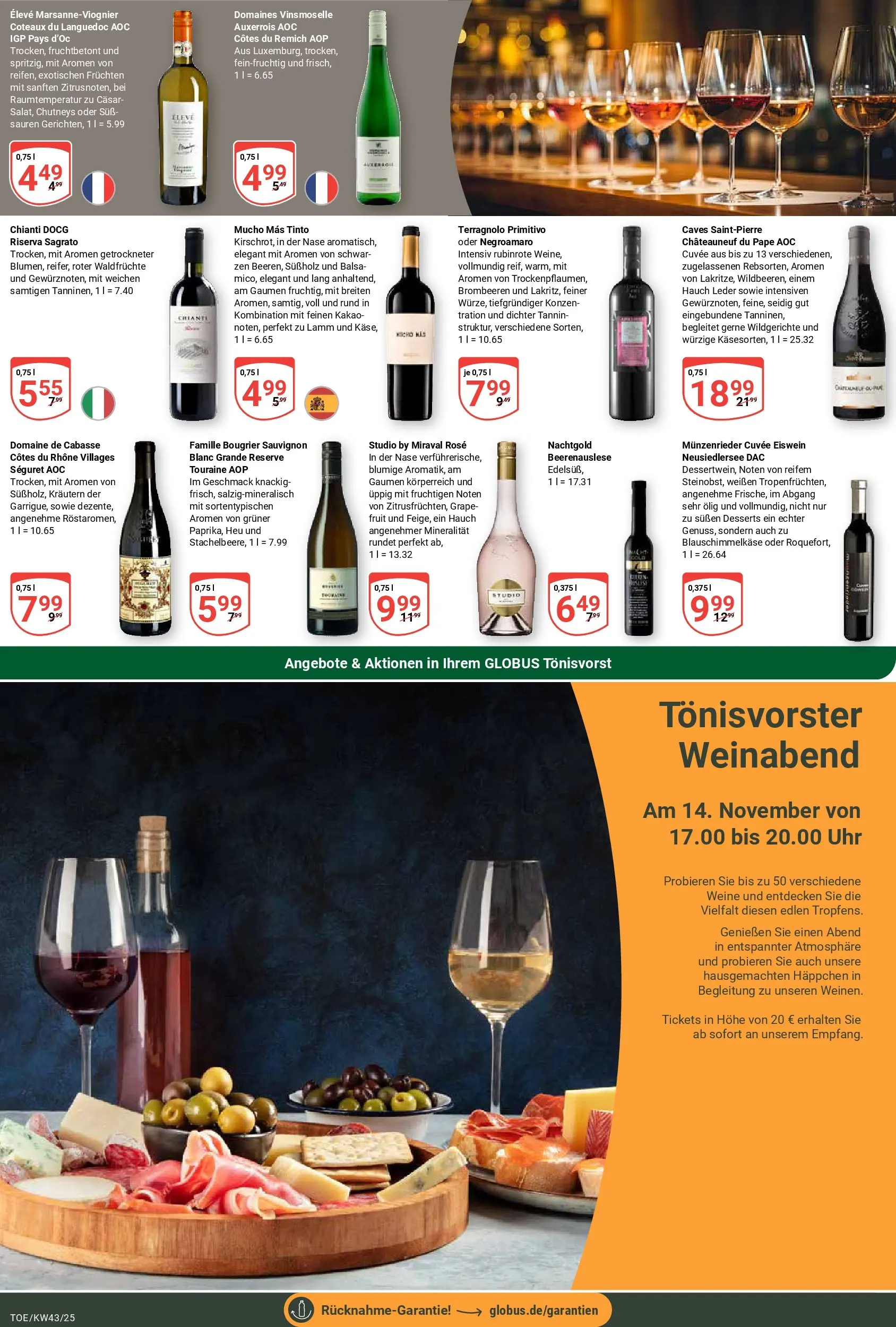 Globus prospekt Tönisvorst	 (ab 19.10.2025) » Angebote online | Seite: 19 | Produkte: Uhr