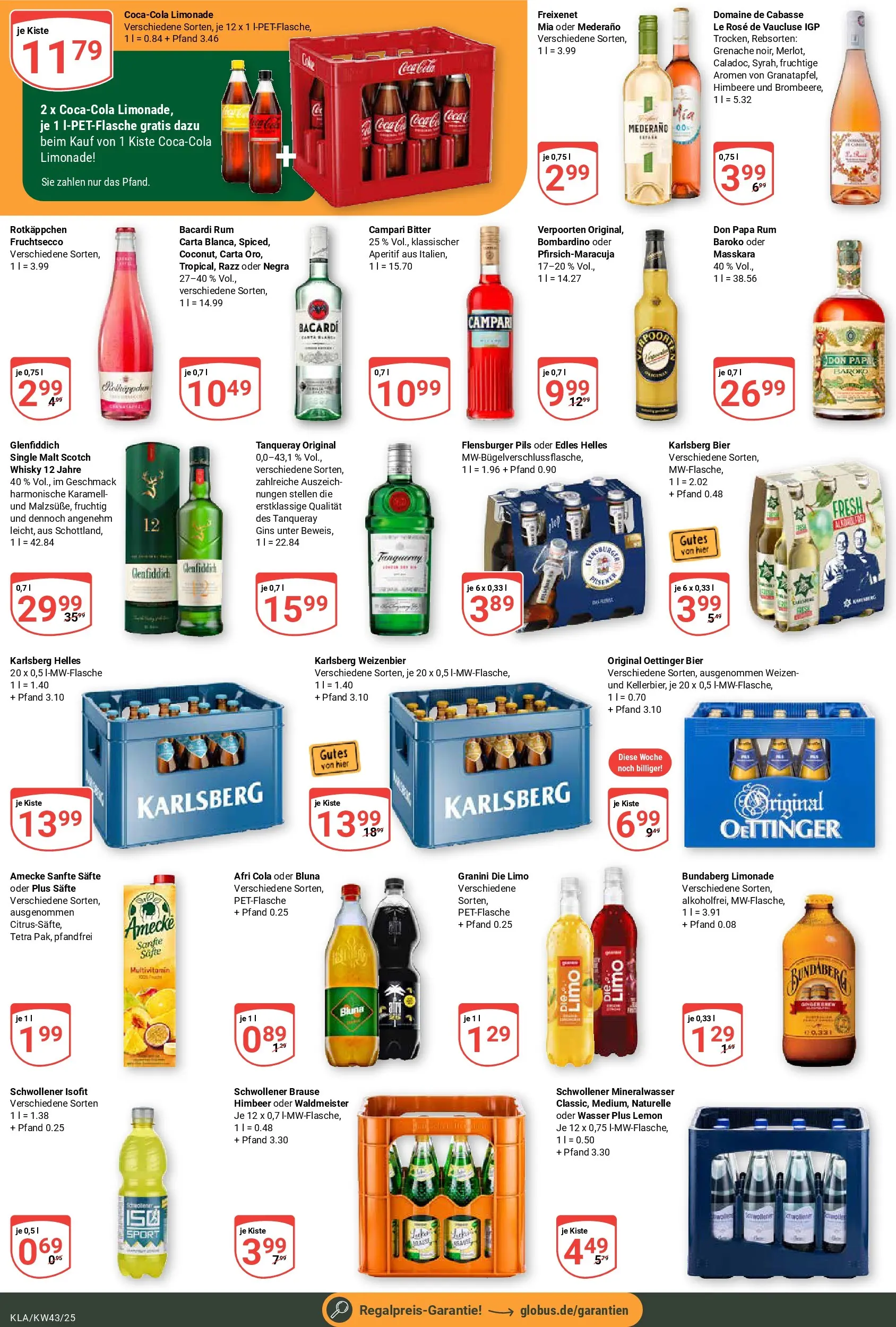 Globus prospekt Kaiserslautern	 (ab 19.10.2025) » Angebote online | Seite: 4 | Produkte: Pils, Mineralwasser, Granini, Rotkäppchen