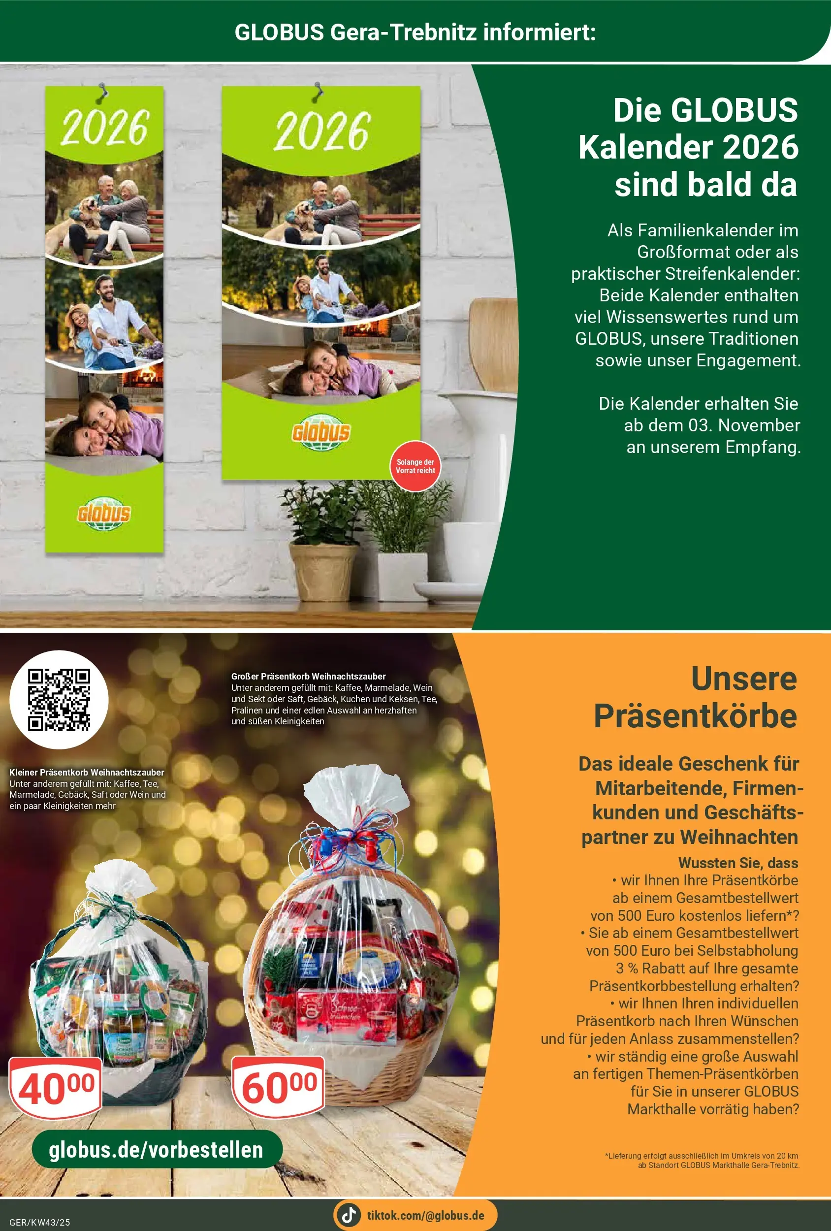 Globus prospekt Gera	 (ab 19.10.2025) » Angebote online | Seite: 25 | Produkte: Sekt, Saft, Wein, Kuchen