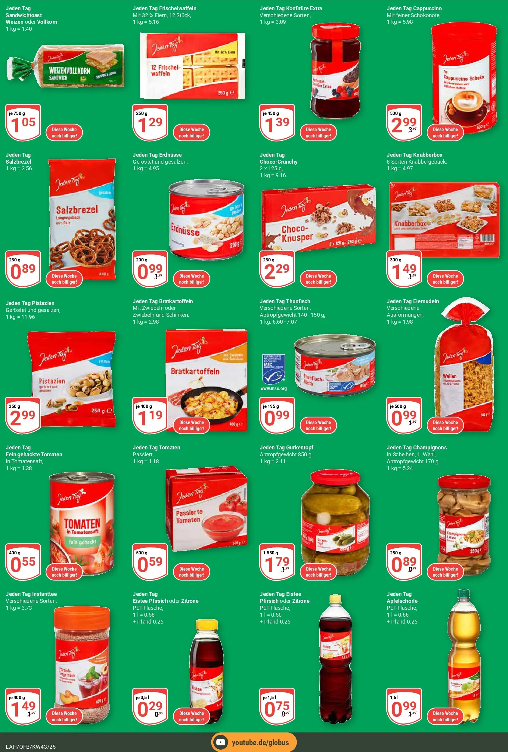 Globus prospekt Lahnstein	 (ab 19.10.2025) » Angebote online | Seite: 7 | Produkte: Tomaten, Waffeln, Zwiebeln, Zitrone