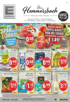 Edeka prospekt Köln	 ab 20.10.2025 gültig