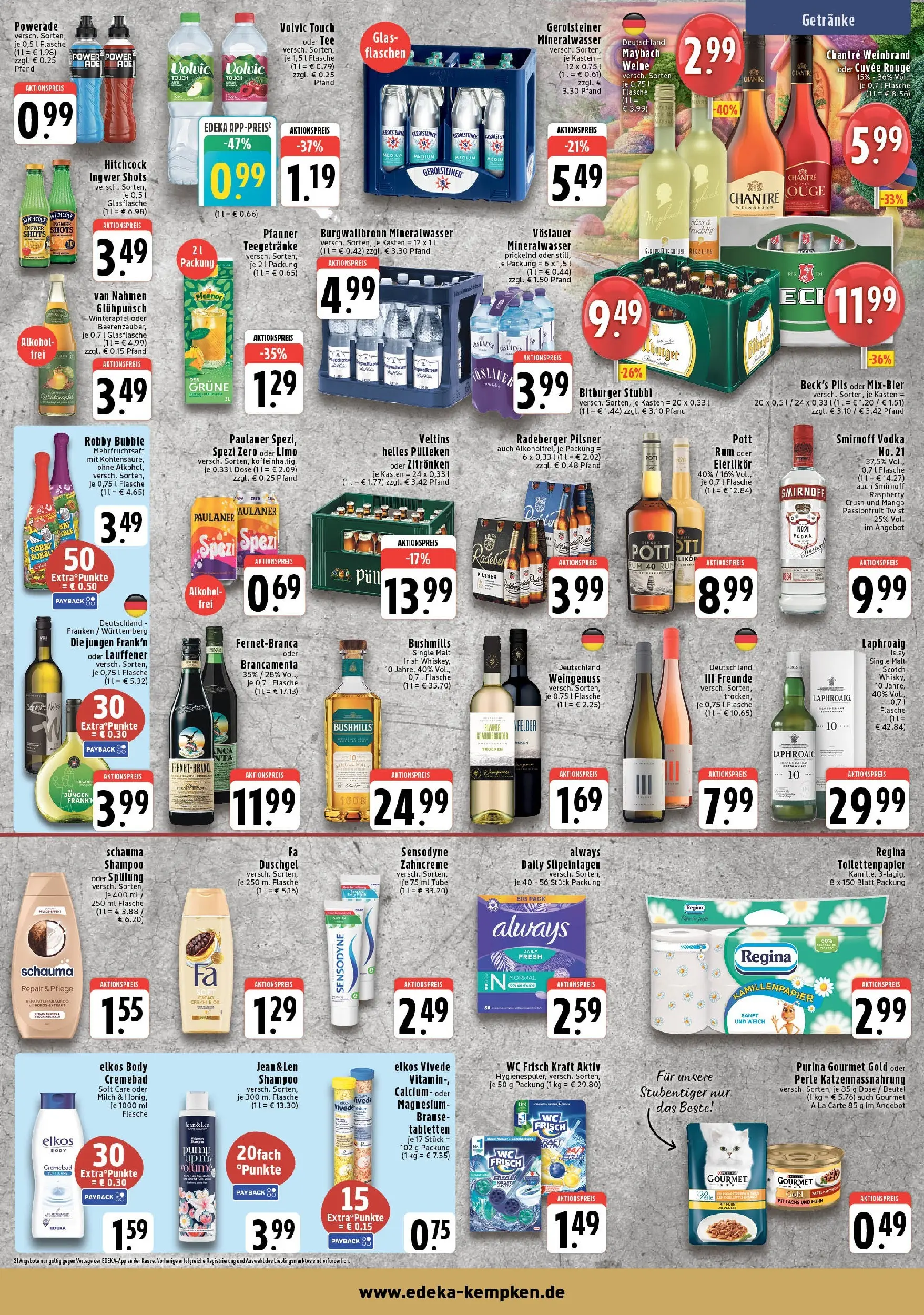 Edeka prospekt Krefeld	 (ab 19.10.2025) » Angebote Online | Seite: 7 | Produkte: Whisky, Pils, Tee, Volvic