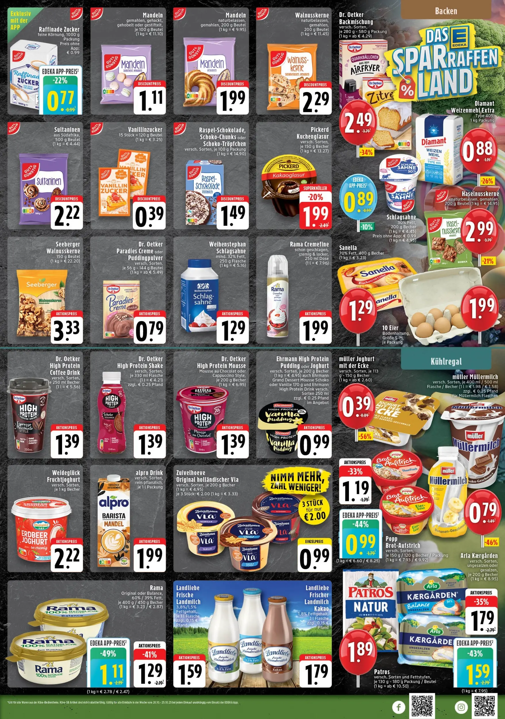 Edeka prospekt Mönchengladbach-Bettrath	 (ab 19.10.2025) » Angebote Online | Seite: 5 | Produkte: Schokolade, Creme, Alpro, Flocken