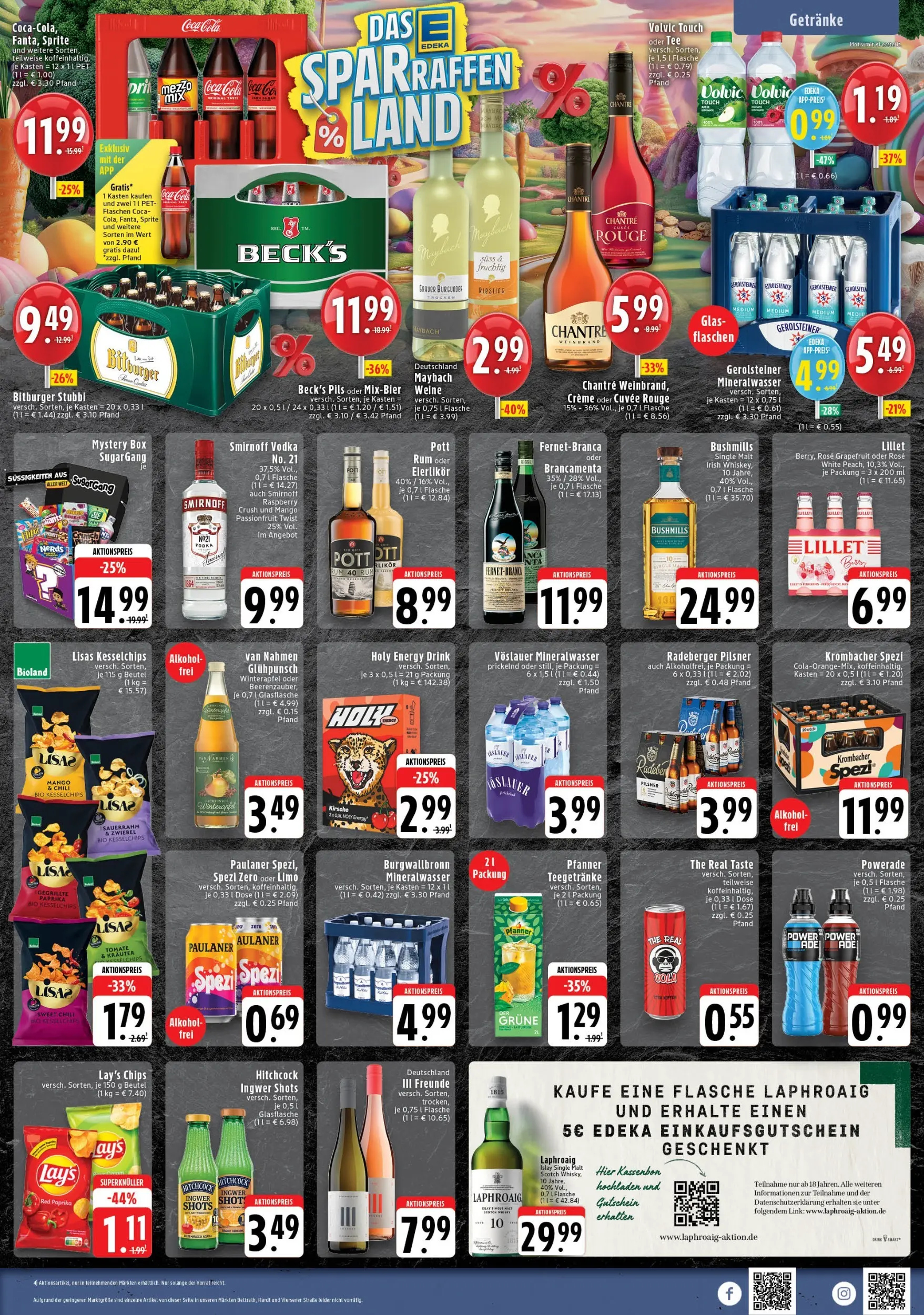 Edeka prospekt Mönchengladbach-Bettrath	 (ab 19.10.2025) » Angebote Online | Seite: 7 | Produkte: Rouge, Smirnoff, Whiskey, Paulaner