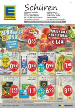 Edeka prospekt Bonn	 ab 19.10.2025 gültig