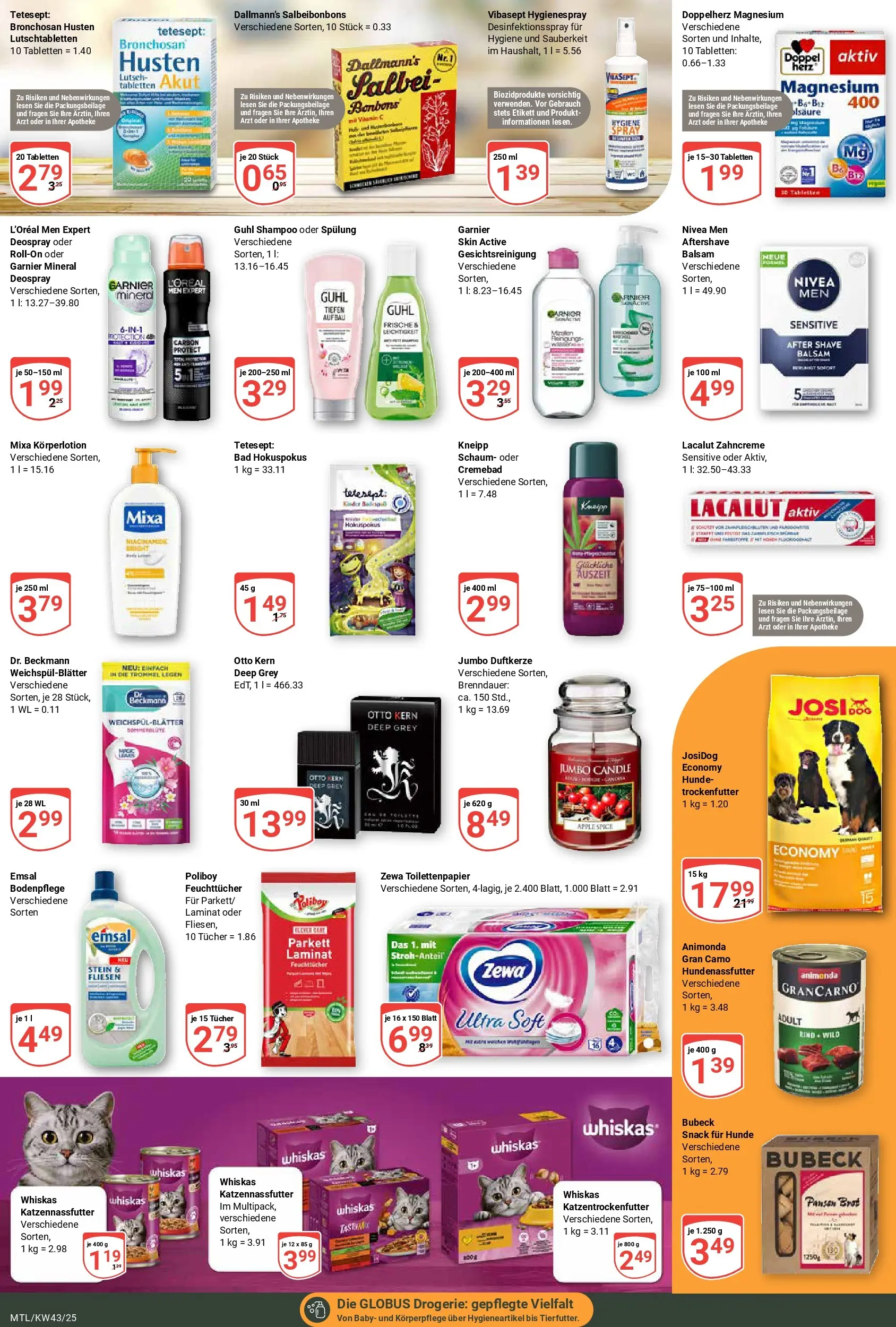 Globus prospekt Maintal-Dörnigheim	 (ab 19.10.2025) » Angebote online | Seite: 23 | Produkte: Bad, Zewa, Apple, Toilettenpapier