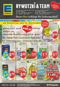Edeka prospekt Moers	 ab 19.10.2025 gültig