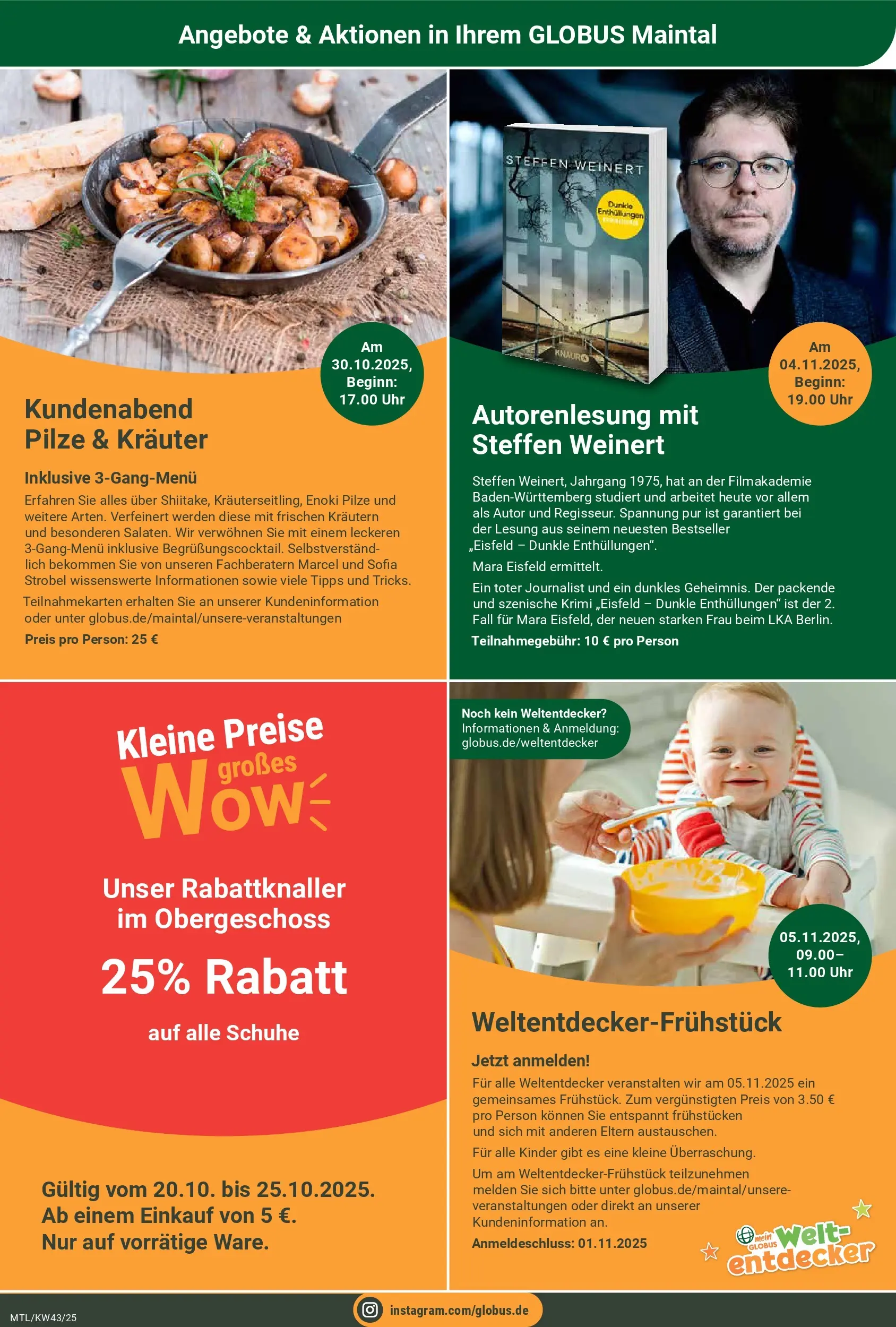 Globus prospekt Maintal-Dörnigheim	 (ab 19.10.2025) » Angebote online | Seite: 27 | Produkte: Uhr