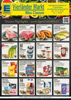 Edeka prospekt Hamburg	 ab 19.10.2025 gültig