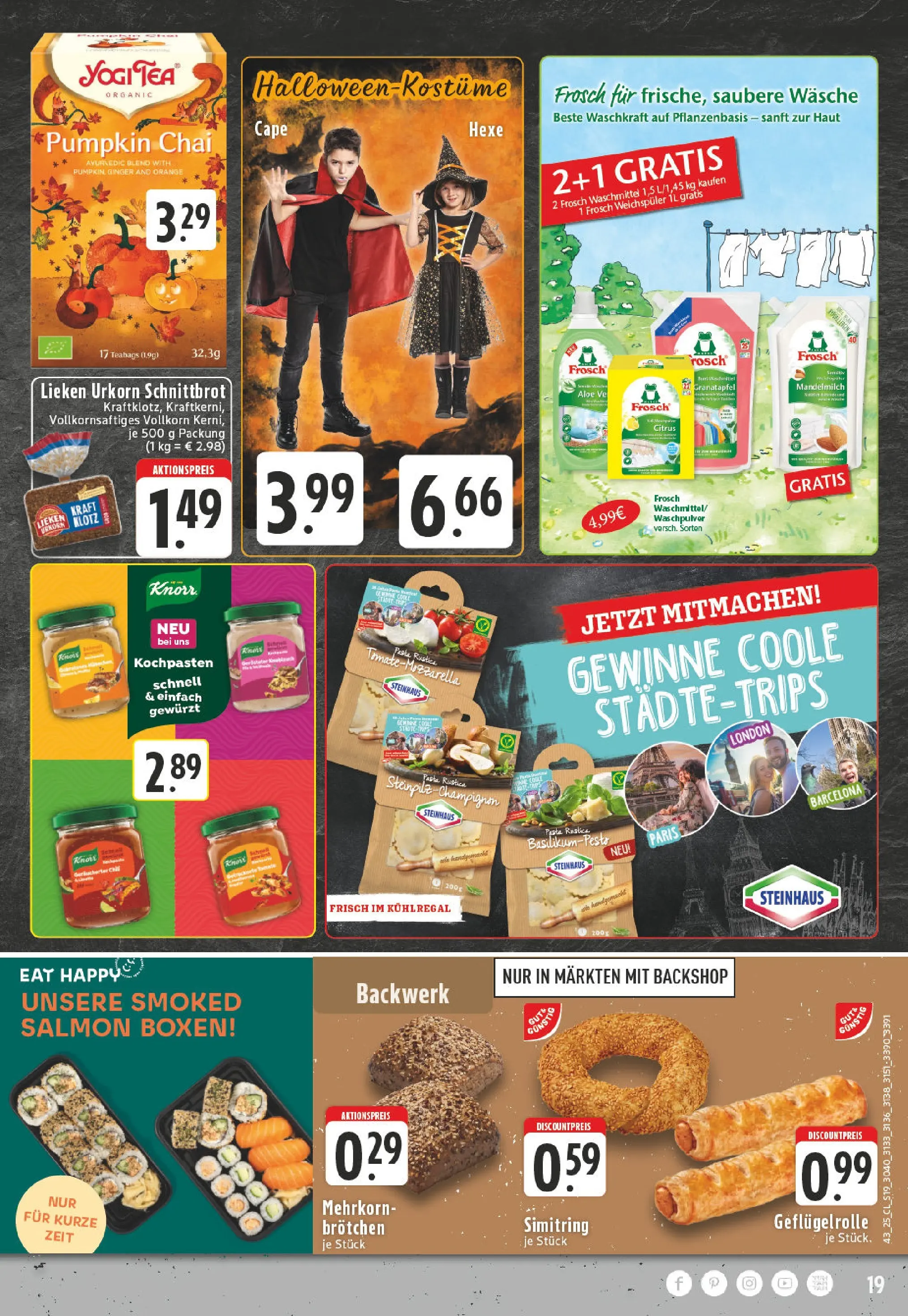 Edeka prospekt Wachtendonk	 (ab 19.10.2025) » Angebote Online | Seite: 19 | Produkte: Granatapfel, Knorr, Weichspüler, Waschmittel