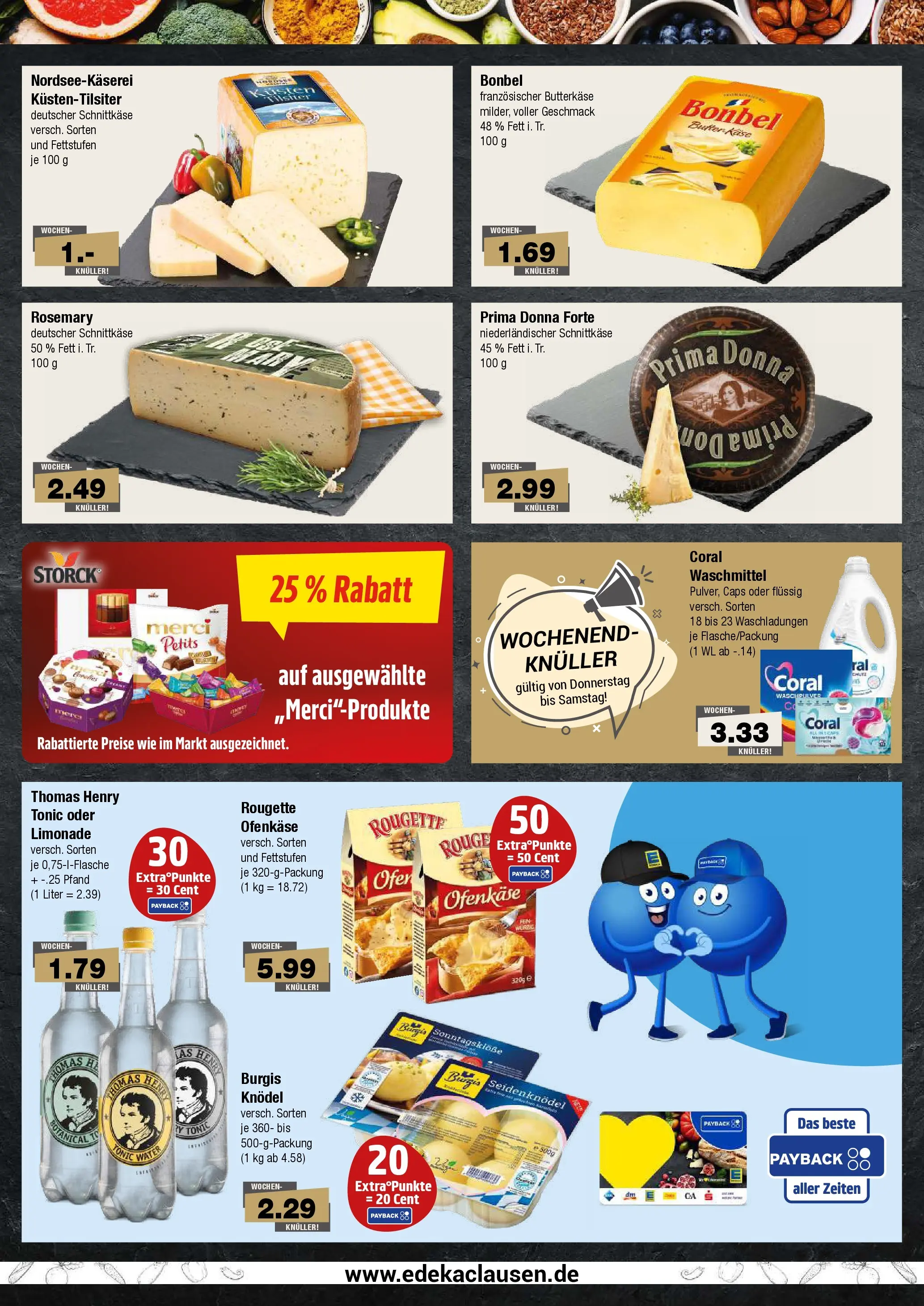 Edeka prospekt Hamburg	 (ab 19.10.2025) » Angebote Online | Seite: 4 | Produkte: Merci, Butter, Coral, Rouge