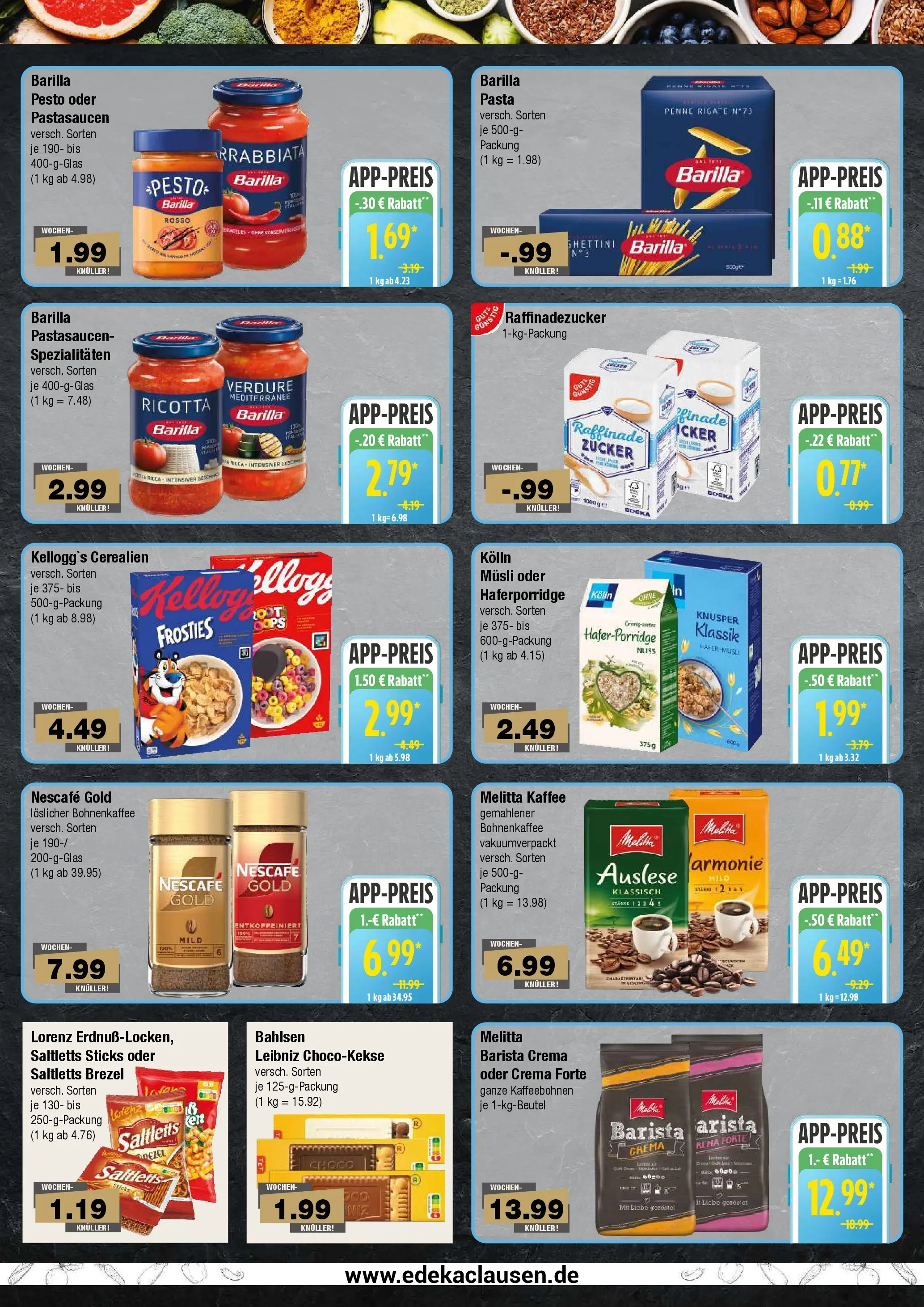 Edeka prospekt Hamburg	 (ab 19.10.2025) » Angebote Online | Seite: 6 | Produkte: Melitta, Nescafe, Melitta kaffee, Barilla