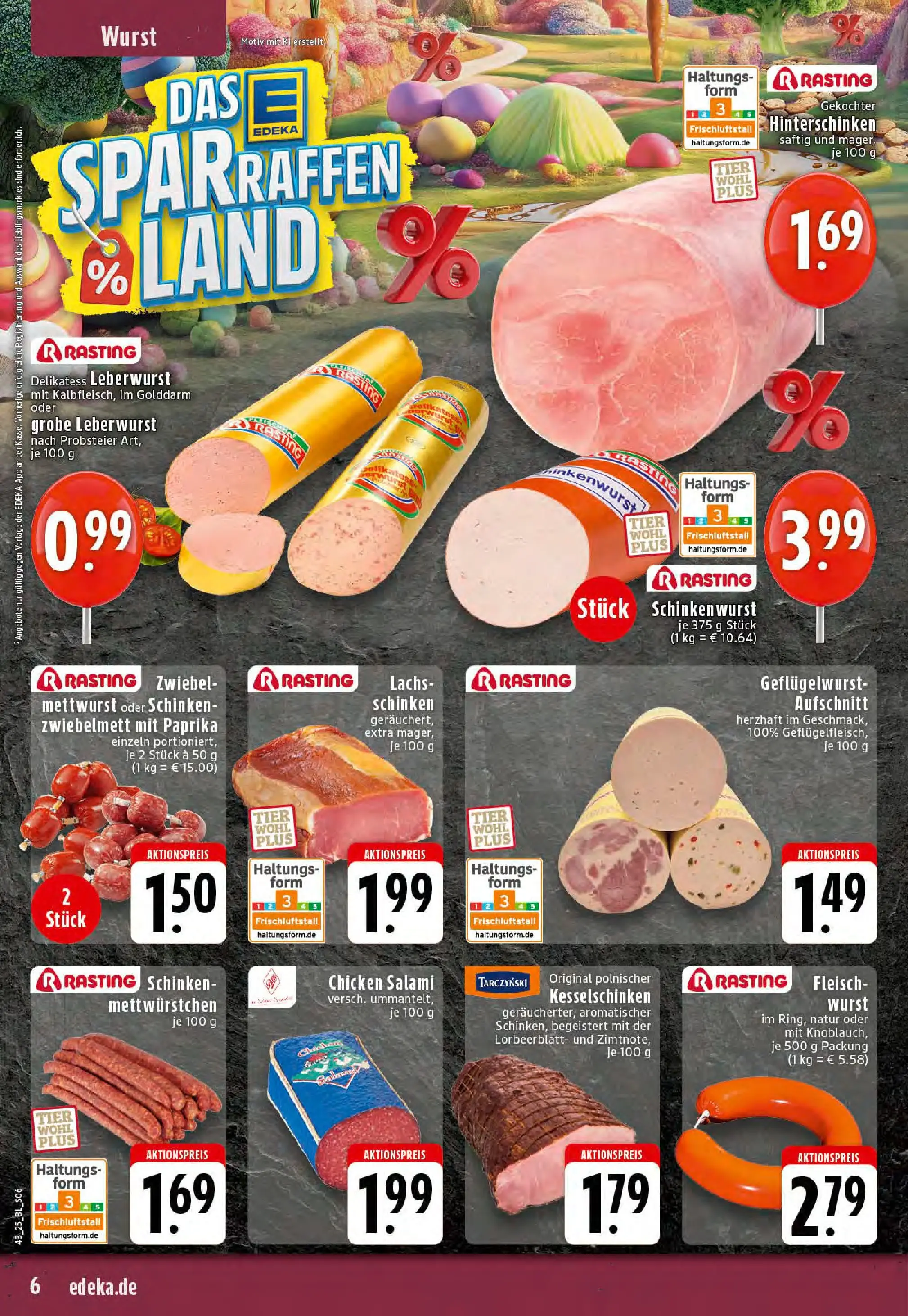 Edeka prospekt Westerkappeln	 (ab 19.10.2025) » Angebote Online | Seite: 6