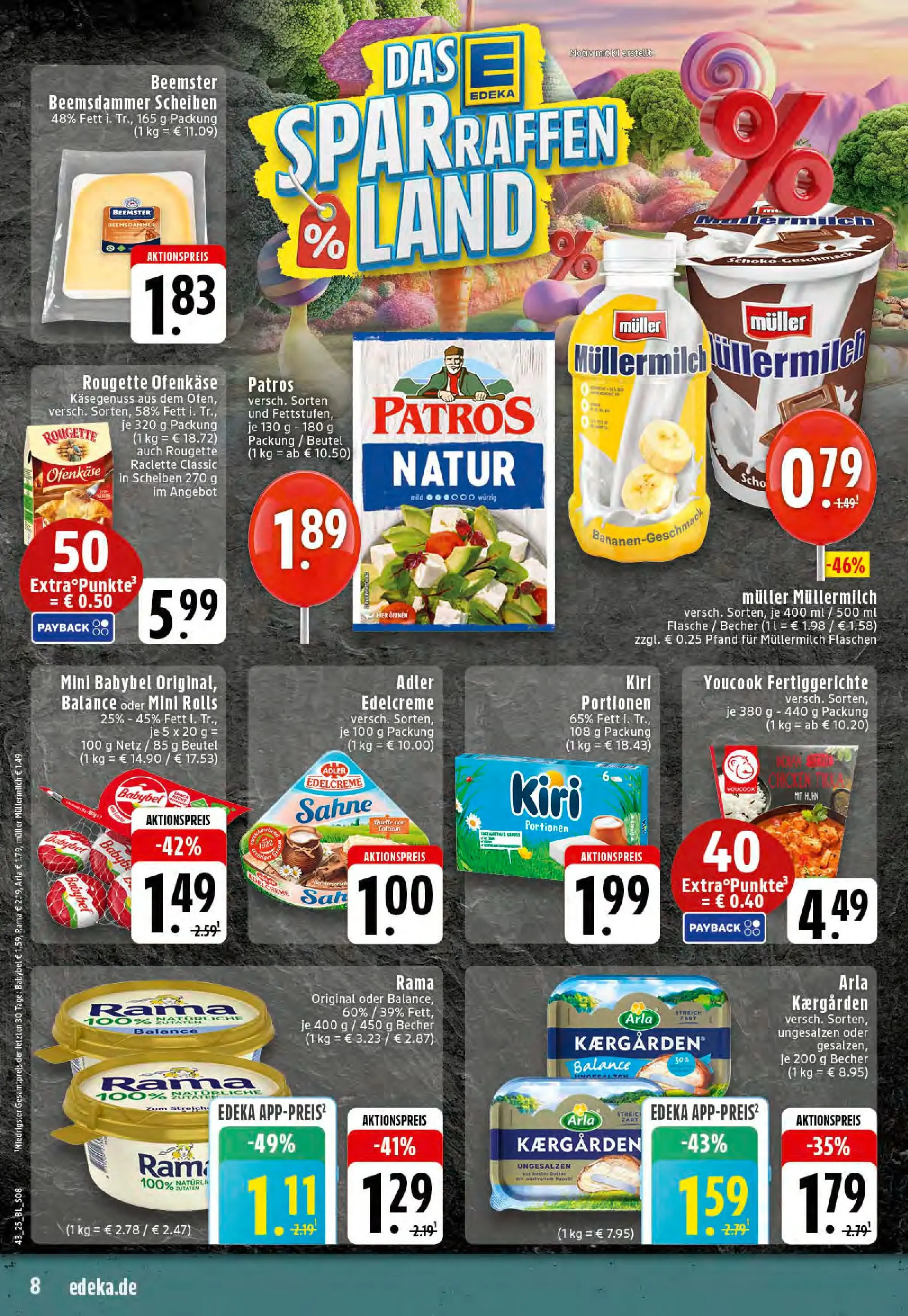 Edeka prospekt Westerkappeln	 (ab 19.10.2025) » Angebote Online | Seite: 8