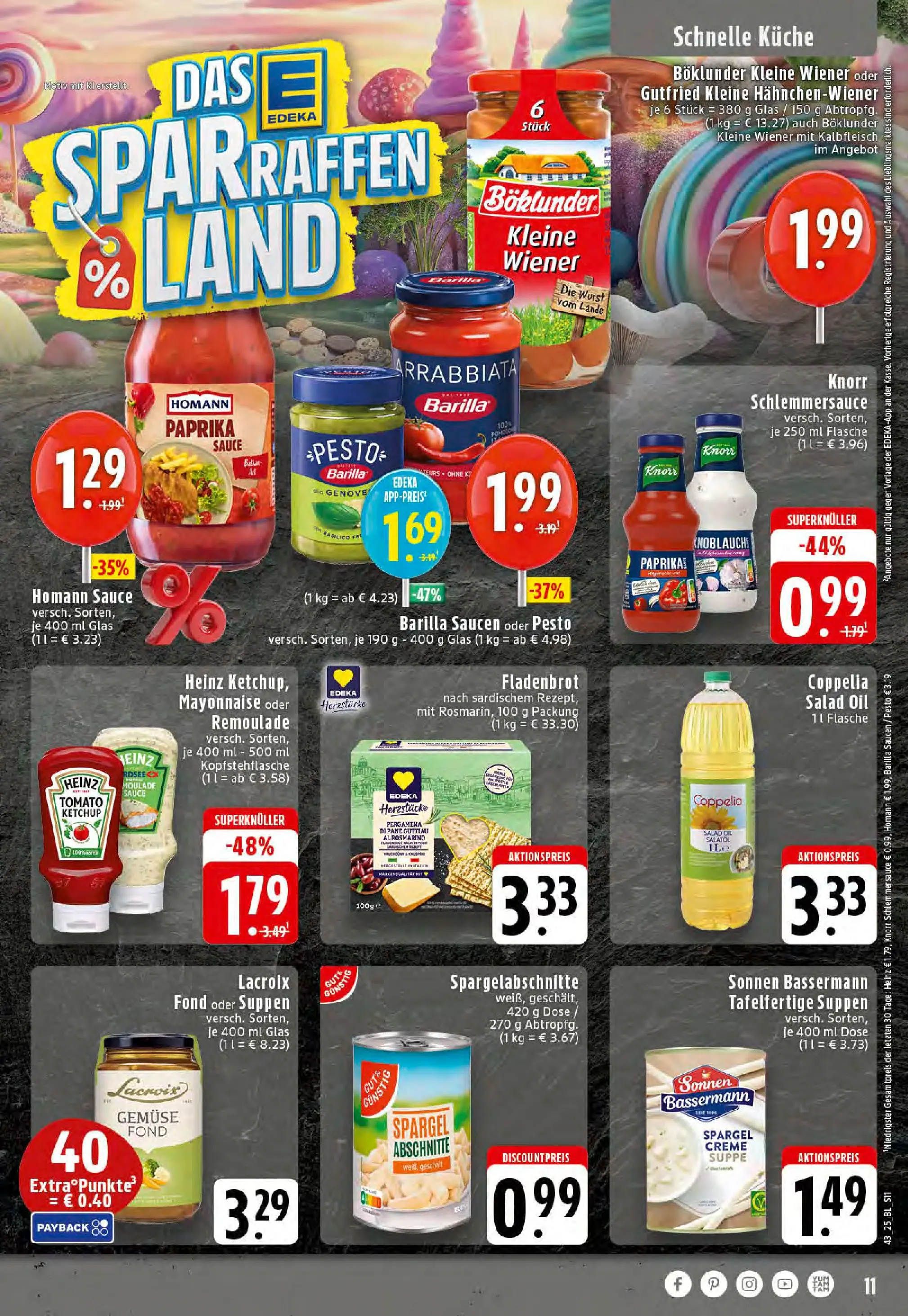 Edeka prospekt Westerkappeln	 (ab 19.10.2025) » Angebote Online | Seite: 11