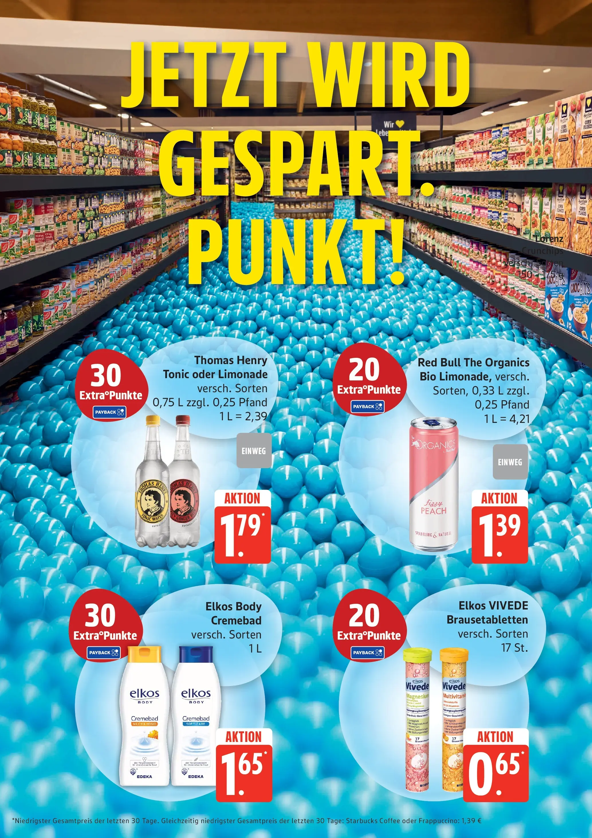 Edeka prospekt Lübeck	 (ab 19.10.2025) » Angebote Online | Seite: 16 | Produkte: Red bull, Milch, Limonade, Zucker