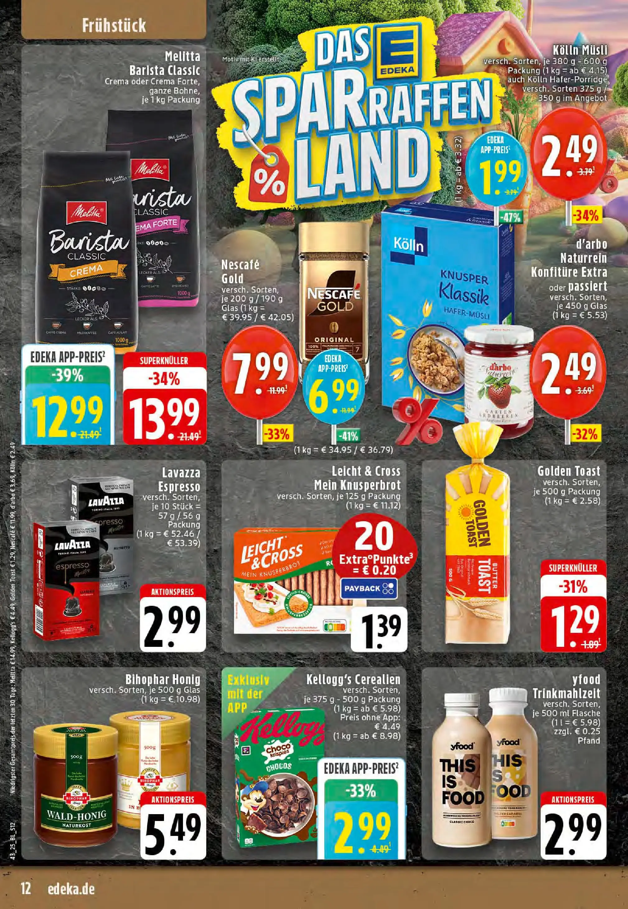 Edeka prospekt Westerkappeln	 (ab 19.10.2025) » Angebote Online | Seite: 12