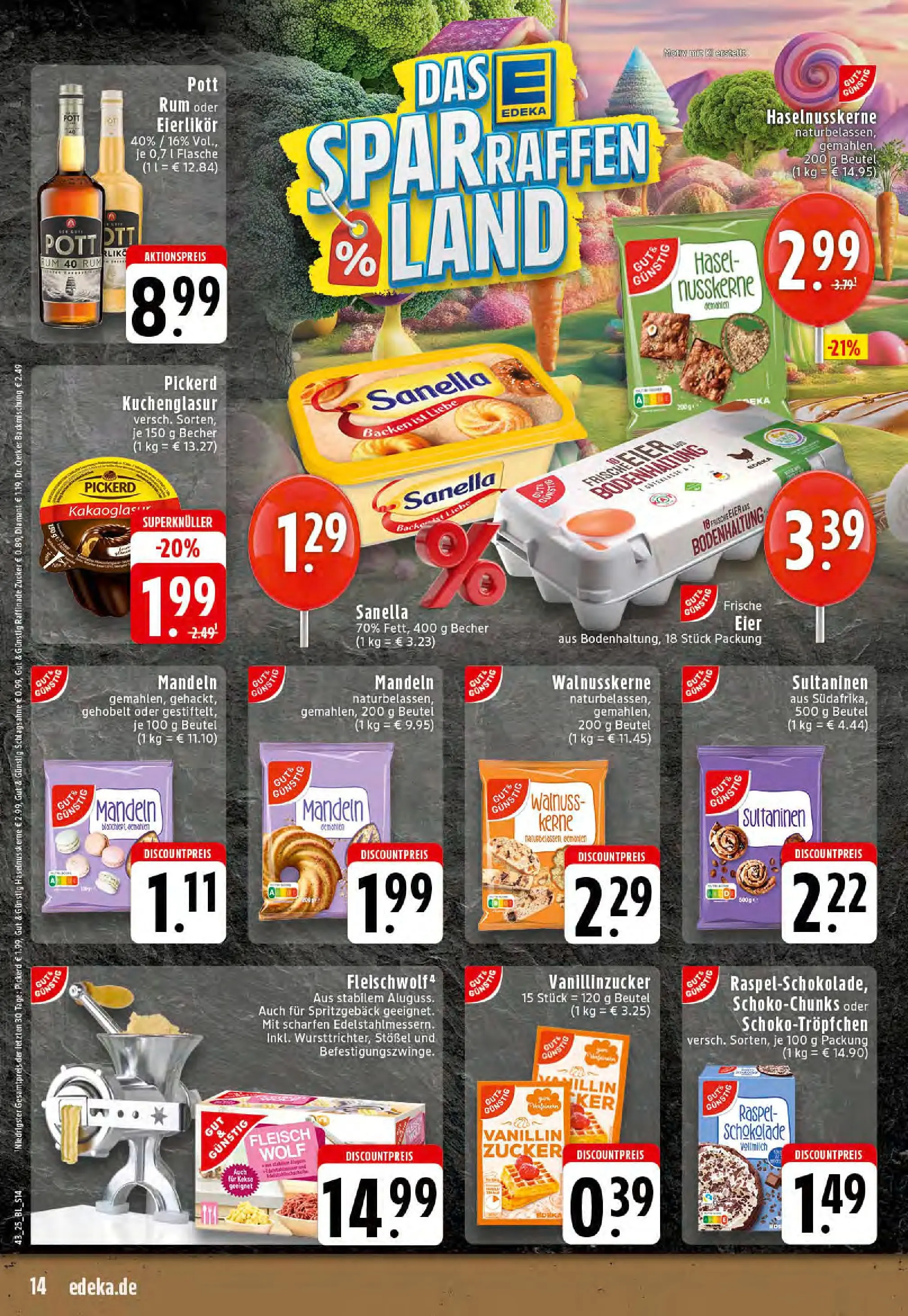 Edeka prospekt Westerkappeln	 (ab 19.10.2025) » Angebote Online | Seite: 14
