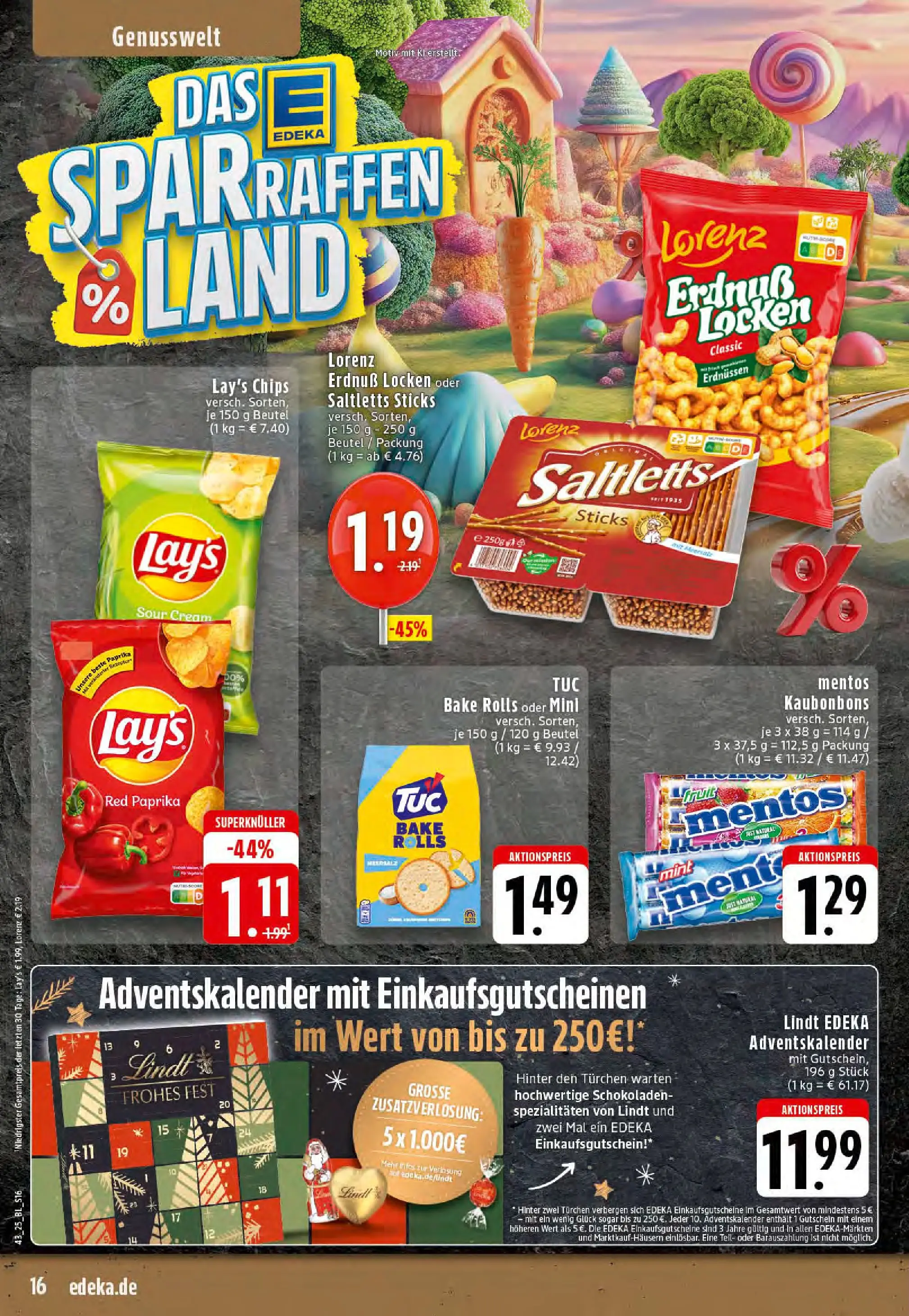 Edeka prospekt Westerkappeln	 (ab 19.10.2025) » Angebote Online | Seite: 16