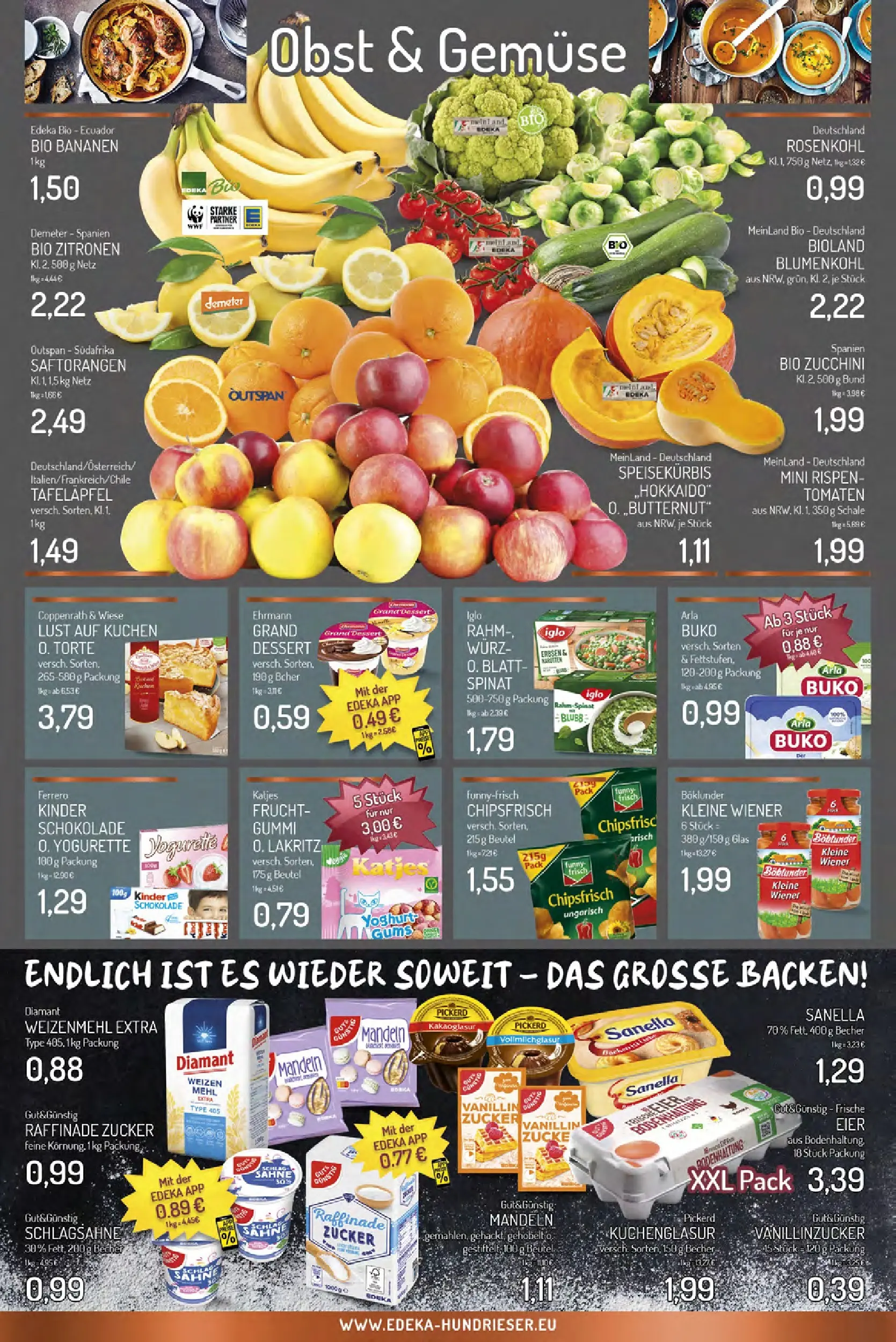 Edeka prospekt Essen-Haarzopf	 (ab 20.10.2025) » Angebote Online | Seite: 4 | Produkte: Eier, Katjes, Tomaten, Obst