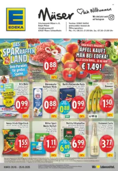 Edeka prospekt Moers	 ab 19.10.2025 gültig
