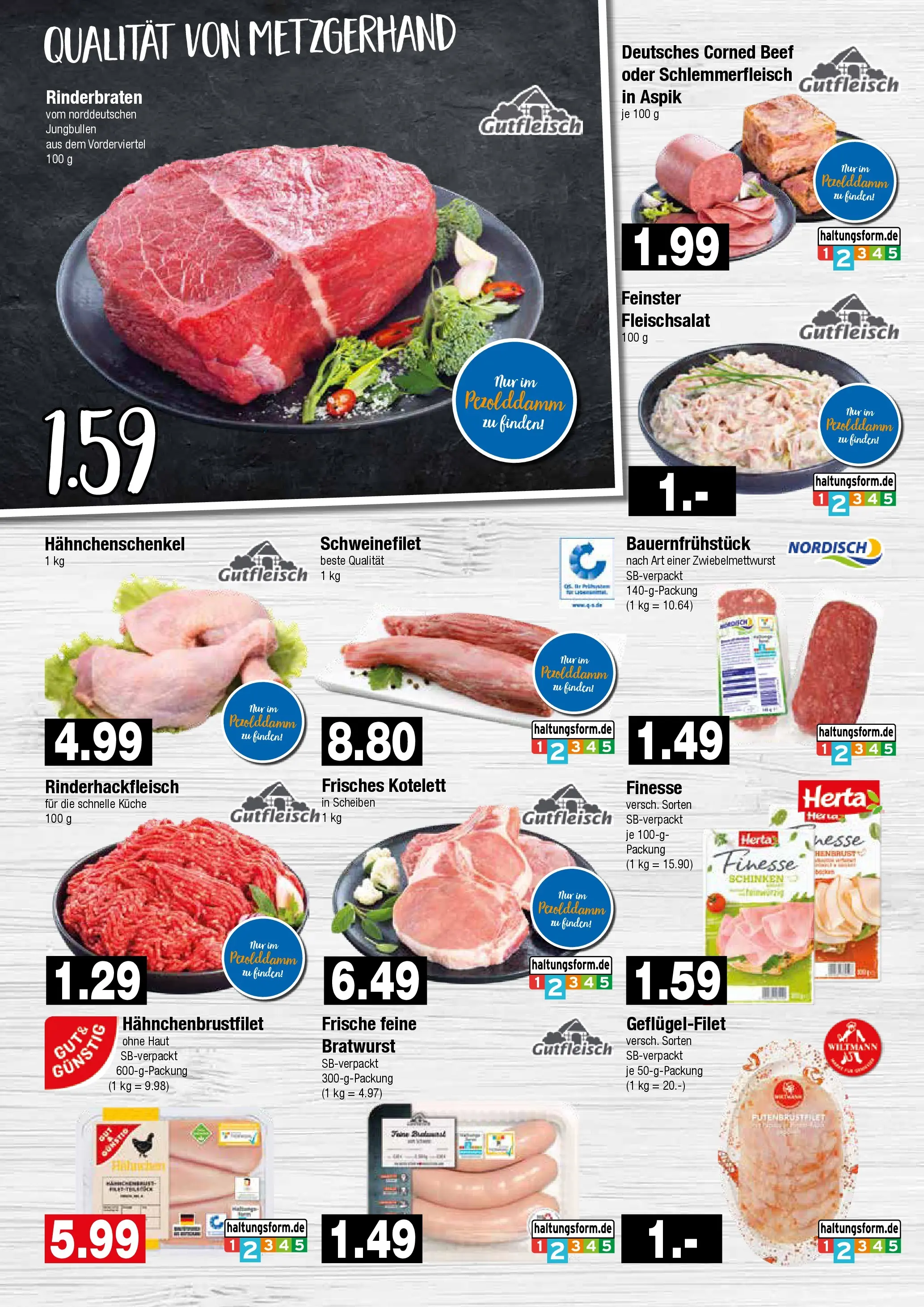 Edeka prospekt Hamburg	 (ab 19.10.2025) » Angebote Online | Seite: 2 | Produkte: Bratwurst, Küche, Tür, Schinken