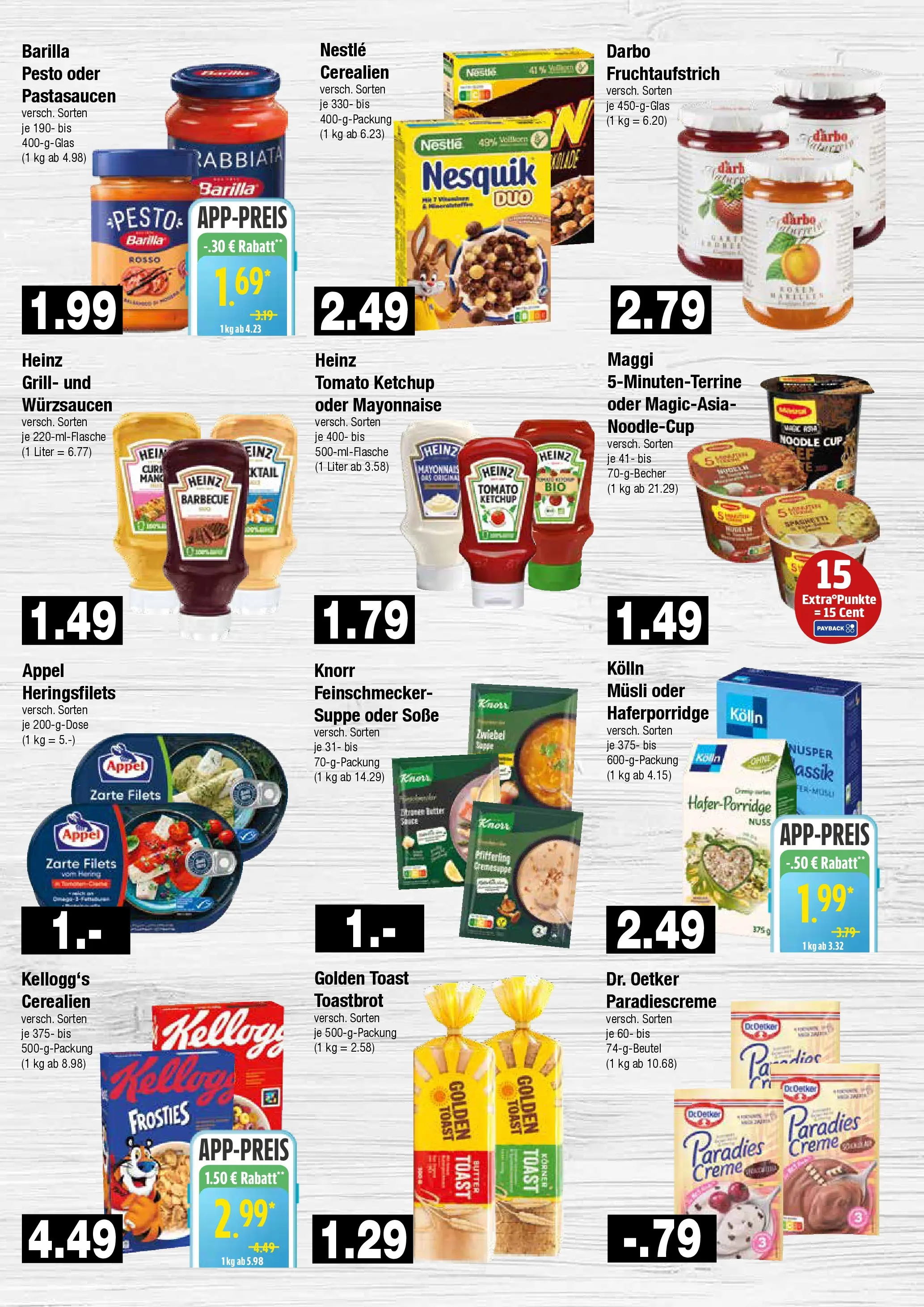 Edeka prospekt Hamburg	 (ab 19.10.2025) » Angebote Online | Seite: 5 | Produkte: Musli, Nesquik, Barilla pesto, Kellogg's