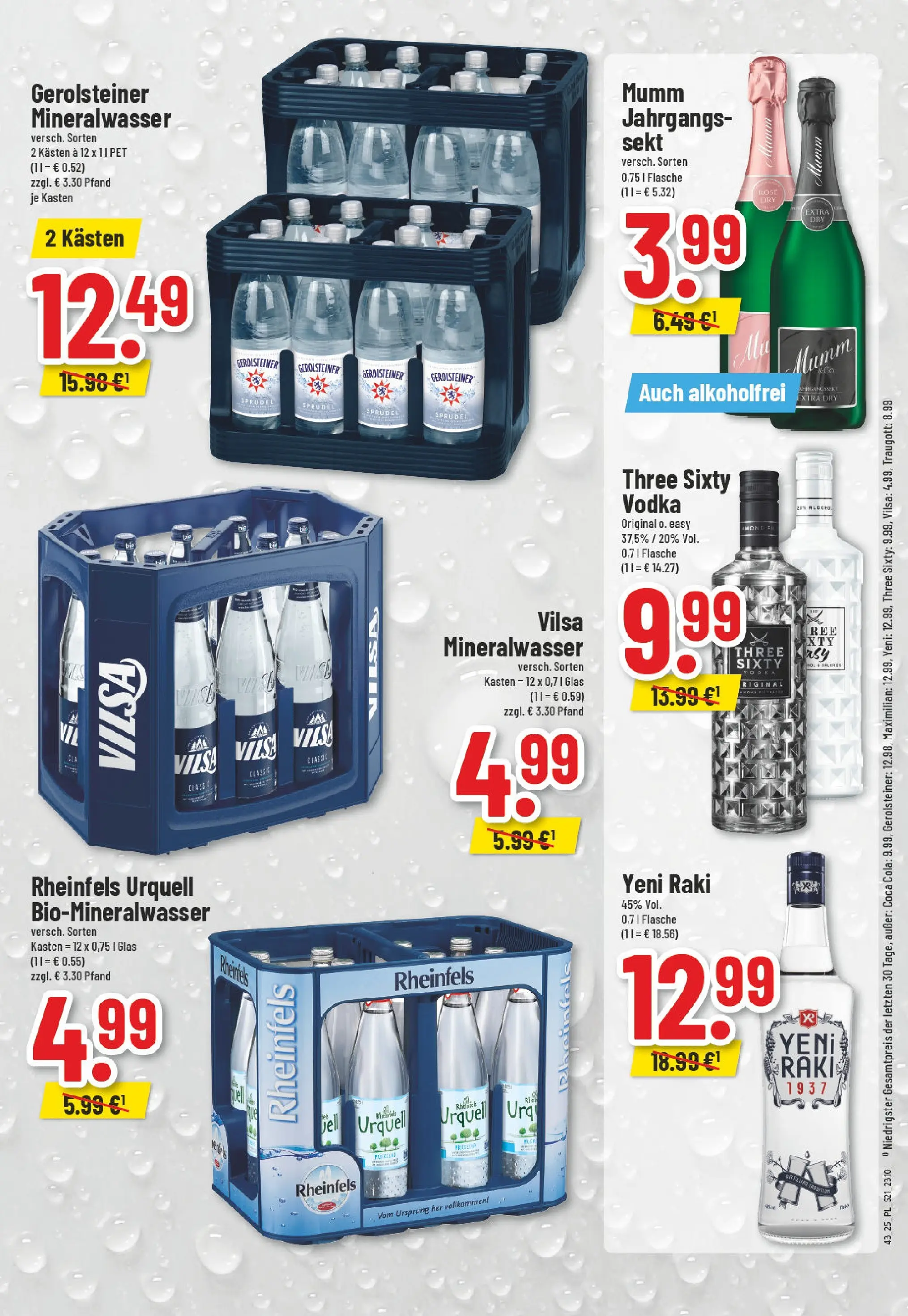 Edeka prospekt Goch	 (ab 19.10.2025) » Angebote Online | Seite: 21 | Produkte: Coca cola, Cola, Sekt, Mineralwasser