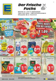 Edeka prospekt Sank Augustin	 ab 19.10.2025 gültig