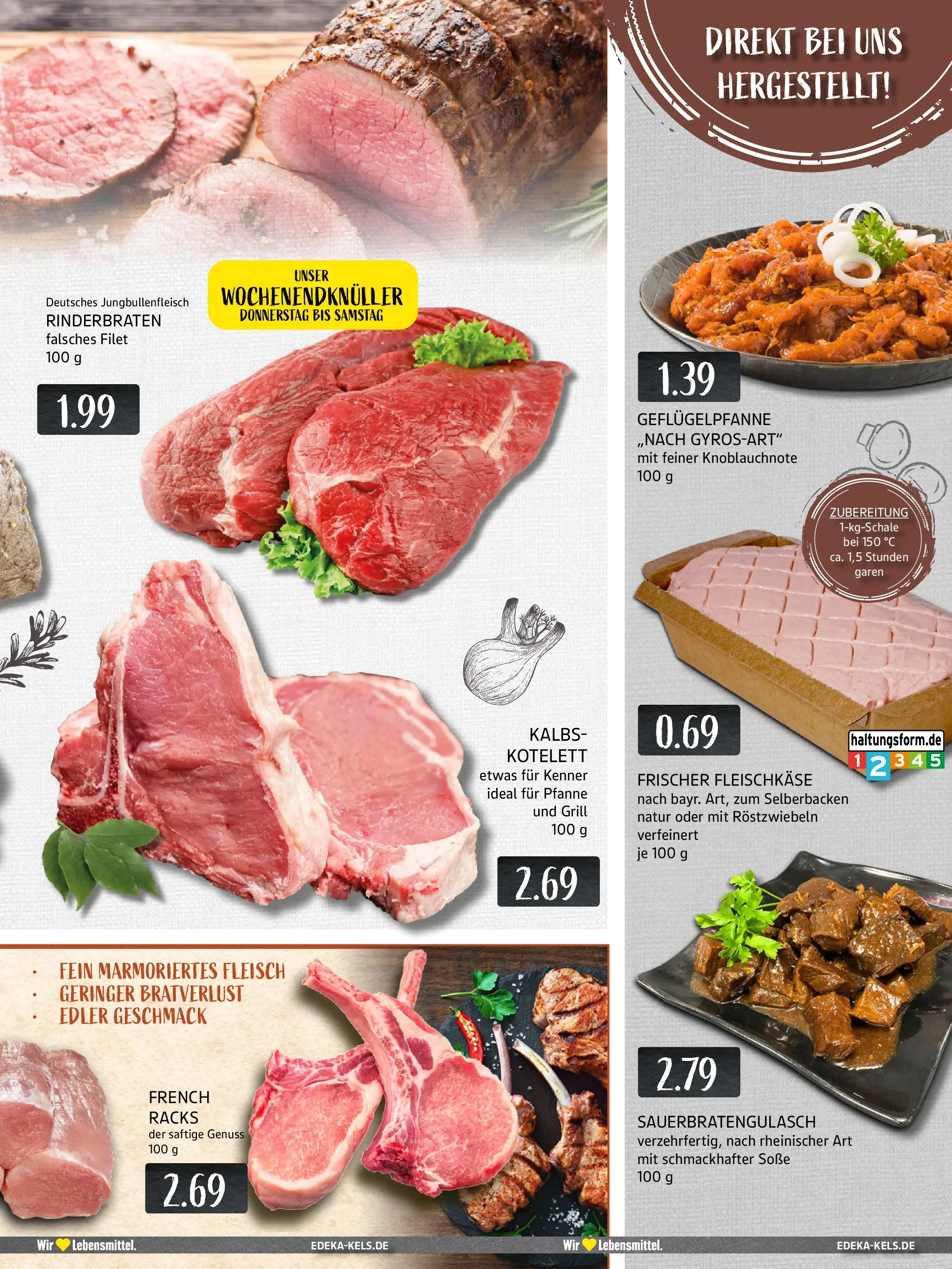 Edeka prospekt Ratingen-Hösel	 (ab 19.10.2025) » Angebote Online | Seite: 3 | Produkte: Rinderbraten, Grill, Soße, Fleisch