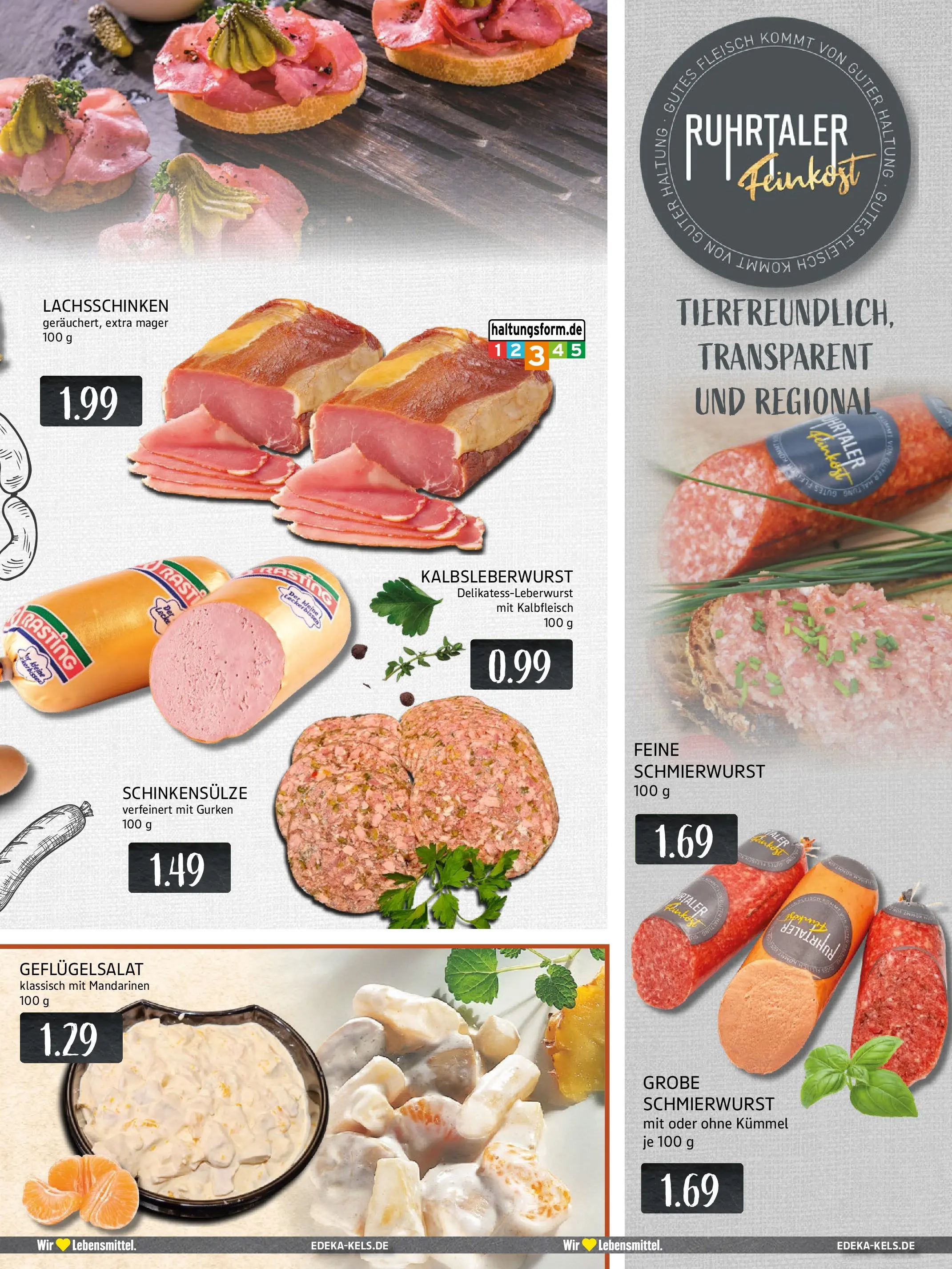 Edeka prospekt Ratingen-Hösel	 (ab 19.10.2025) » Angebote Online | Seite: 5 | Produkte: Mandarinen, Fleisch, Gurken