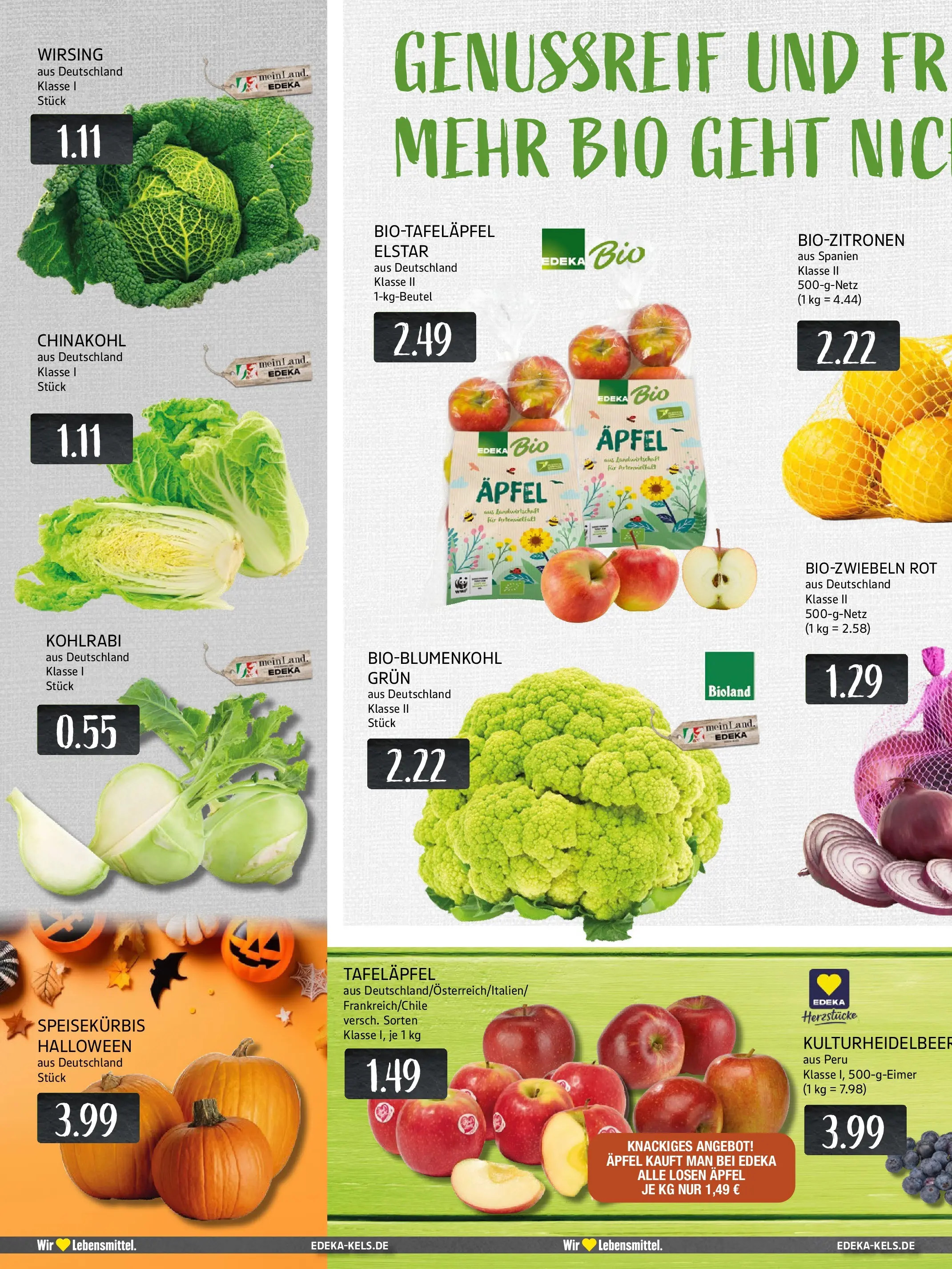 Edeka prospekt Ratingen-Hösel	 (ab 19.10.2025) » Angebote Online | Seite: 8 | Produkte: Kohlrabi, Äpfel, Chinakohl