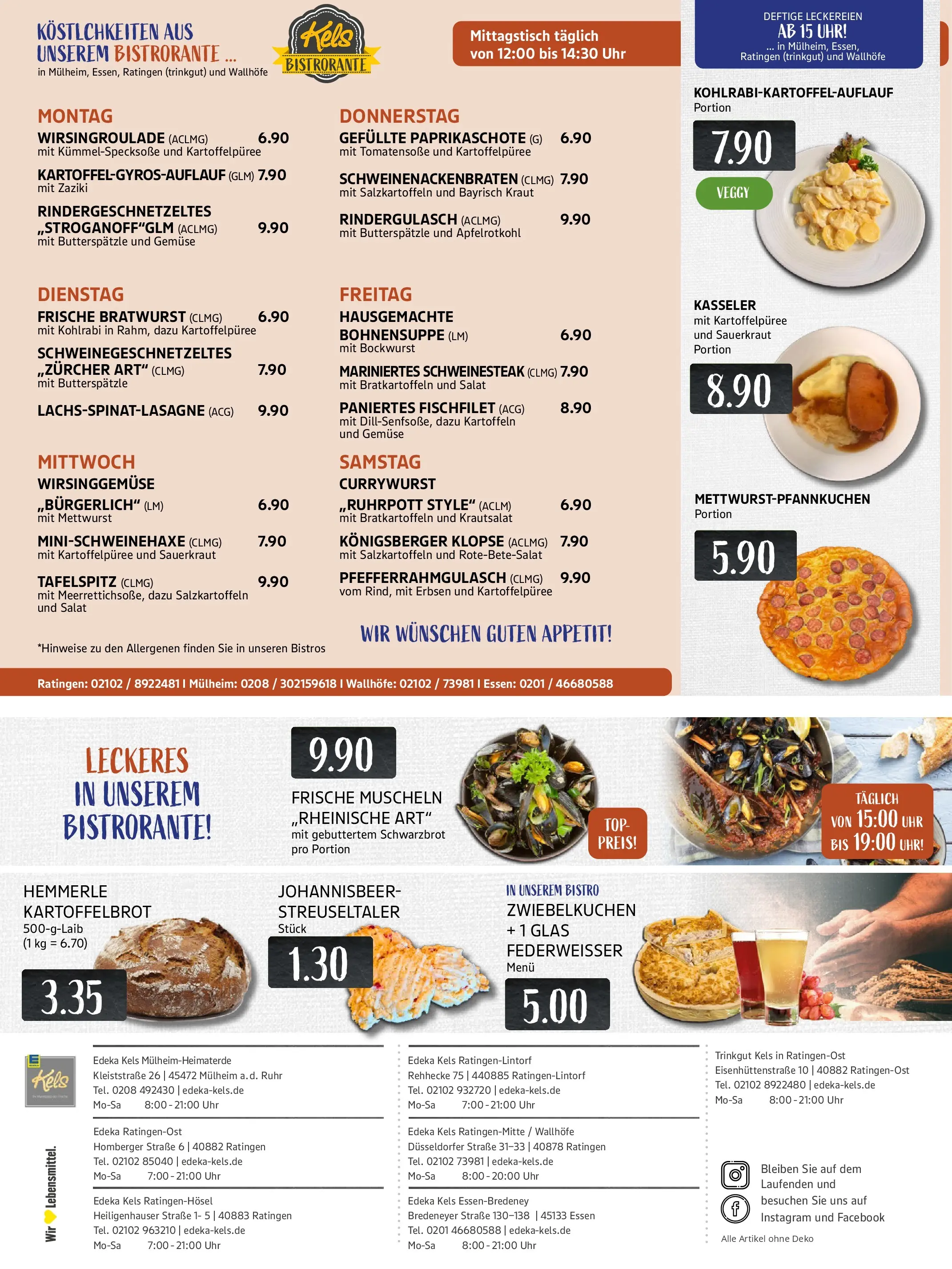 Edeka prospekt Ratingen-Hösel	 (ab 19.10.2025) » Angebote Online | Seite: 16 | Produkte: Rindergulasch, Kohlrabi, Salat, Erbsen