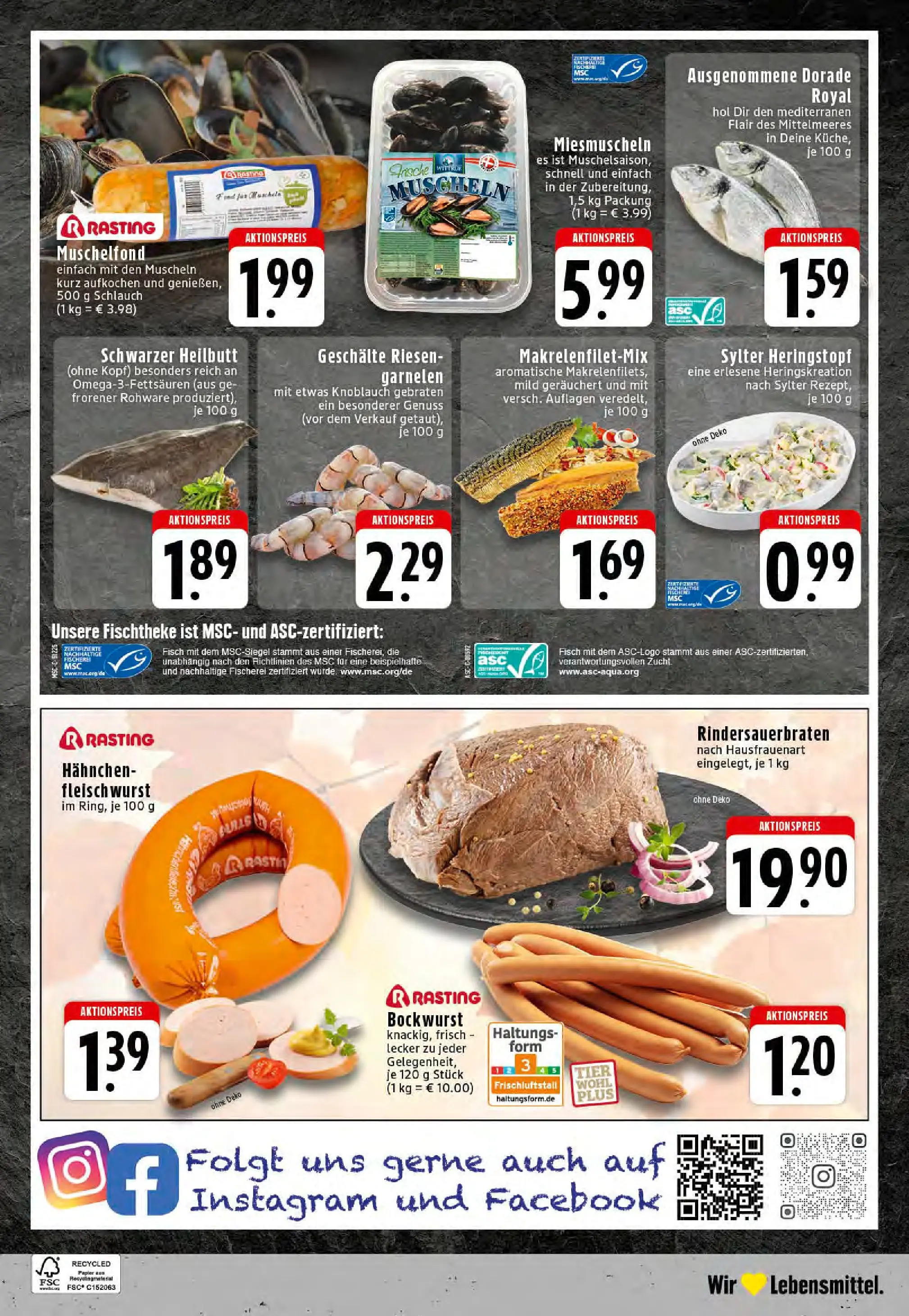 Edeka prospekt Dortmund-Eving	 (ab 19.10.2025) » Angebote Online | Seite: 24 | Produkte: Dorade, Hahnchen, Fisch, Knoblauch