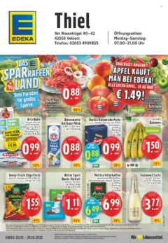 Edeka prospekt Velbert-Neviges	 ab 19.10.2025 gültig