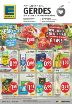 Edeka prospekt Oberhausen	 ab 19.10.2025 gültig