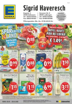 Edeka prospekt Ladbergen	 ab 19.10.2025 gültig