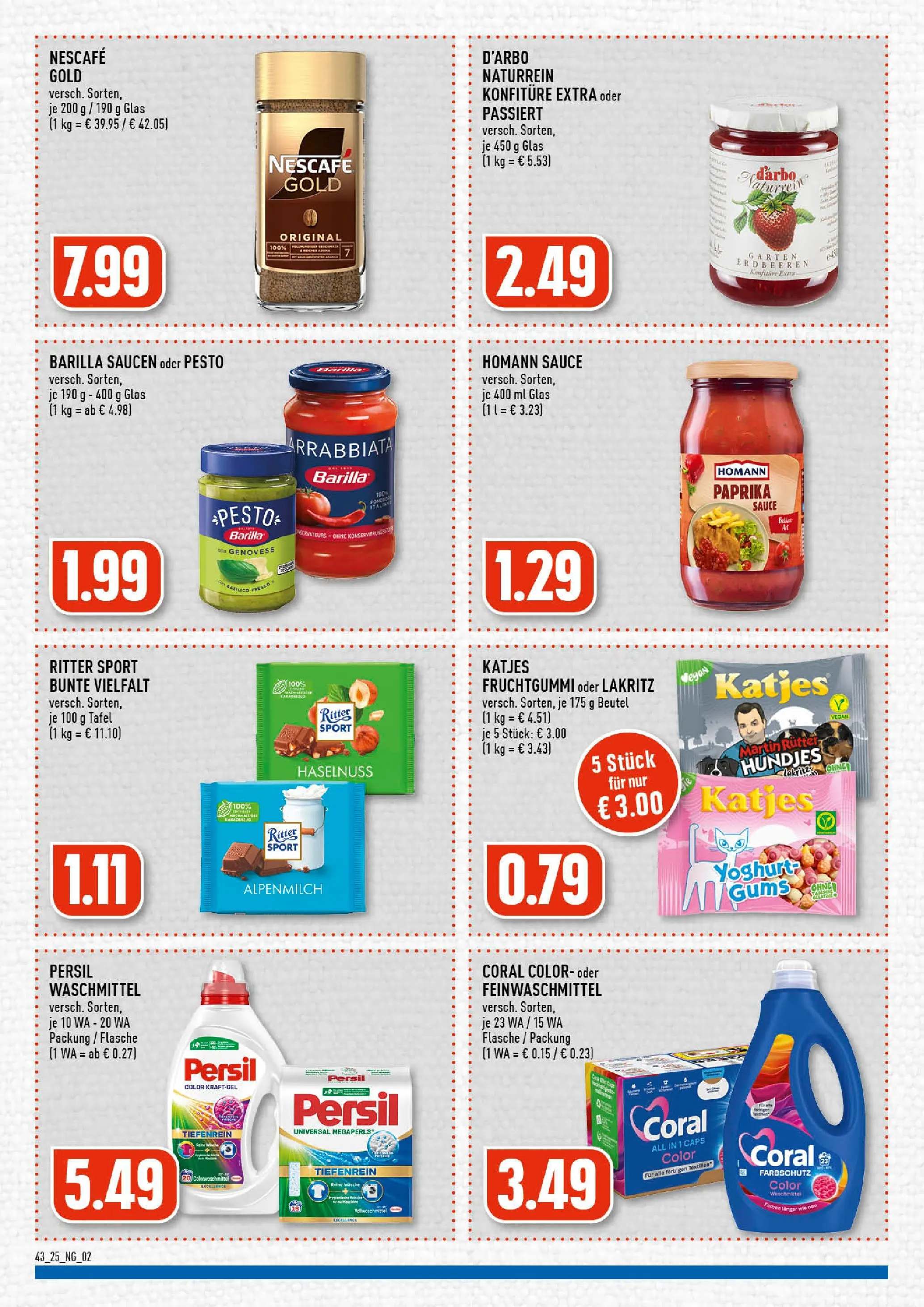 Edeka prospekt Köln-Vingst	 (ab 19.10.2025) » Angebote Online | Seite: 2 | Produkte: Nescafe, Paprika, Erdbeeren, Nescafe gold