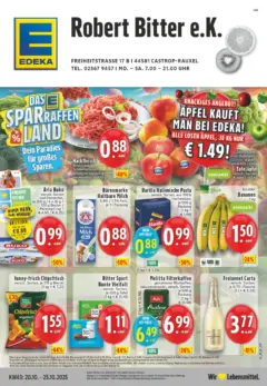Edeka prospekt Castrop-Rauxel	 ab 19.10.2025 gültig