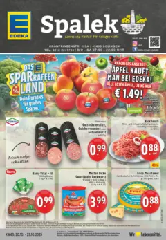 Edeka prospekt Solingen	 ab 19.10.2025 gültig