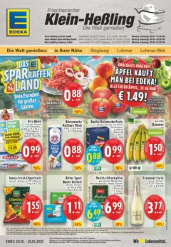 Edeka prospekt Siegburg	 ab 19.10.2025 gültig